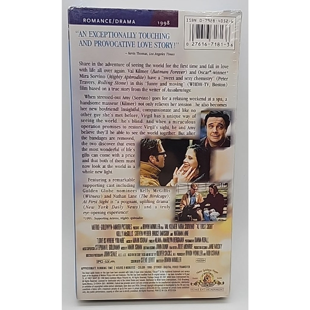 At First Sight (VHS, 1999) *Brand New*