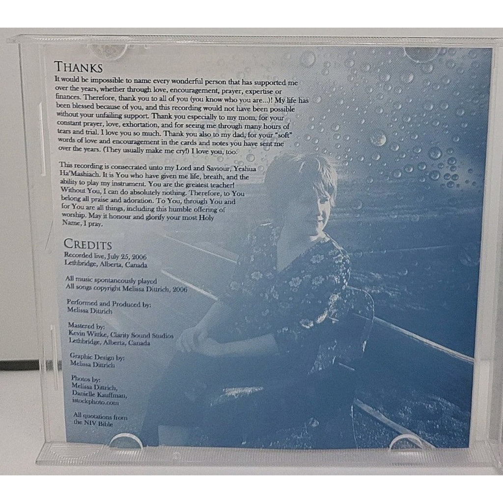 Voice of Many Waters Melissa Dittrich Music CD Album