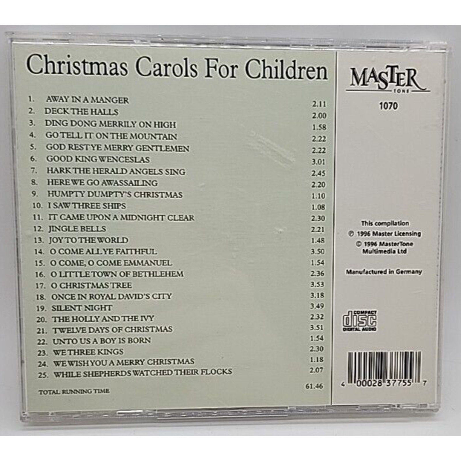 Christmas Carols For Children (CD)