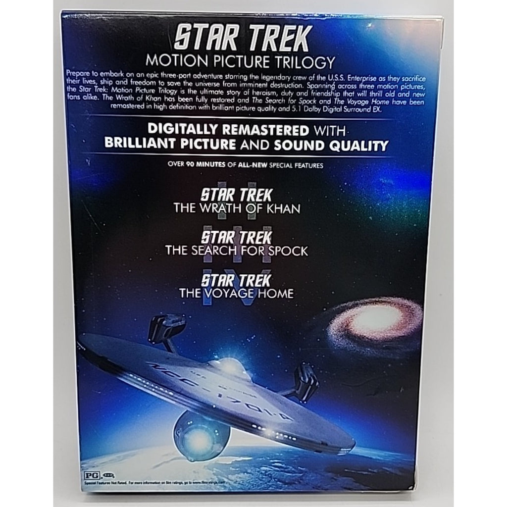 Star Trek: Motion Picture Trilogy (DVD)