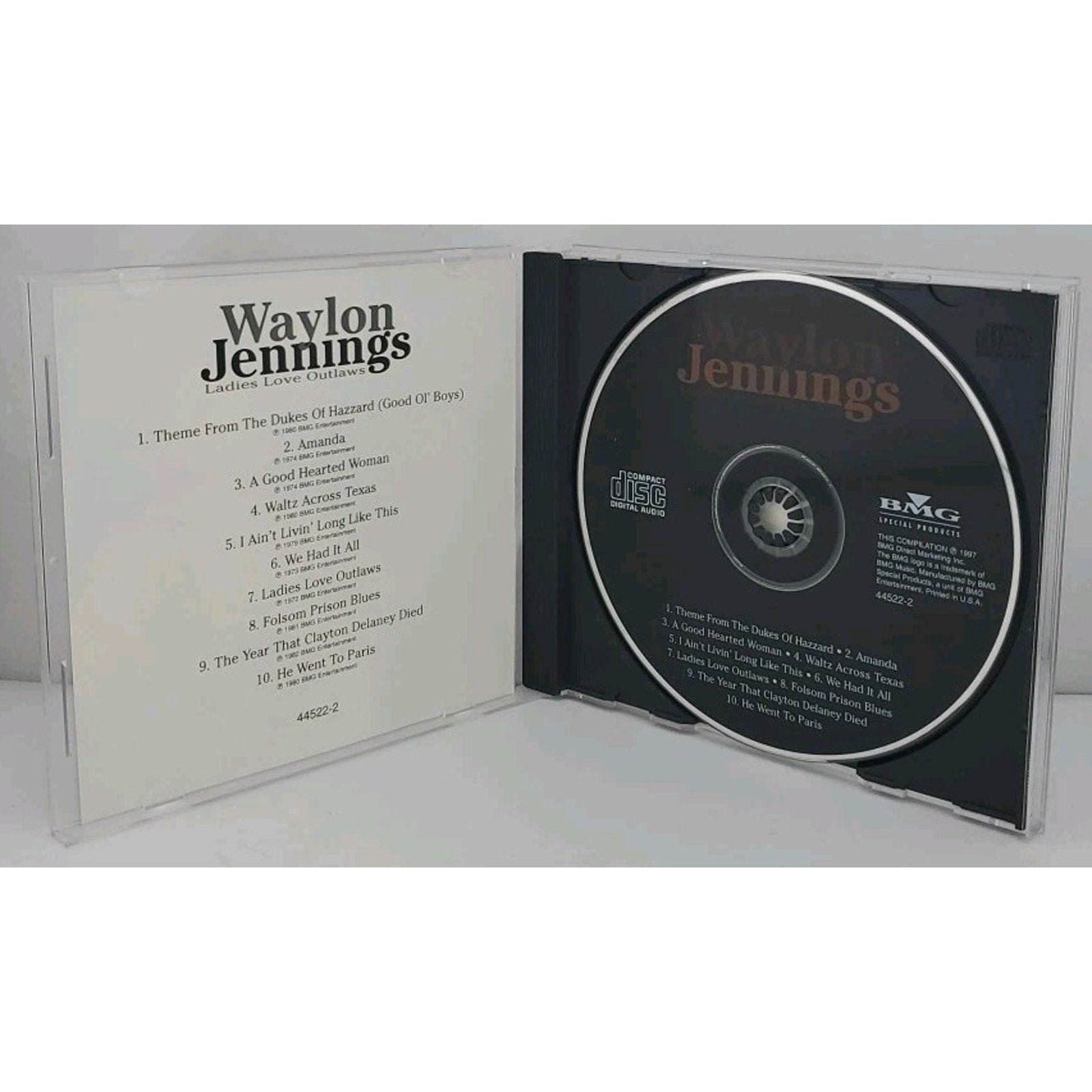 All American Country by Waylon Jennings (CD, 1997)