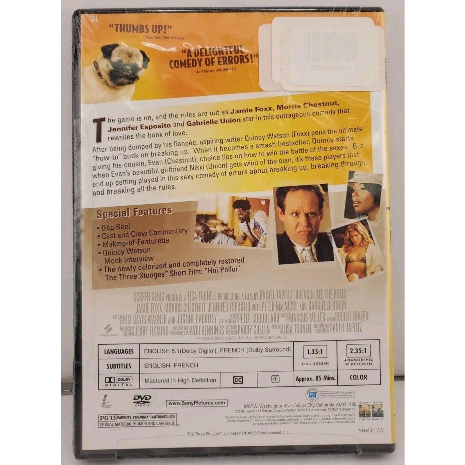 Breakin’ All the Rules (DVD, 2004) *Brand New*