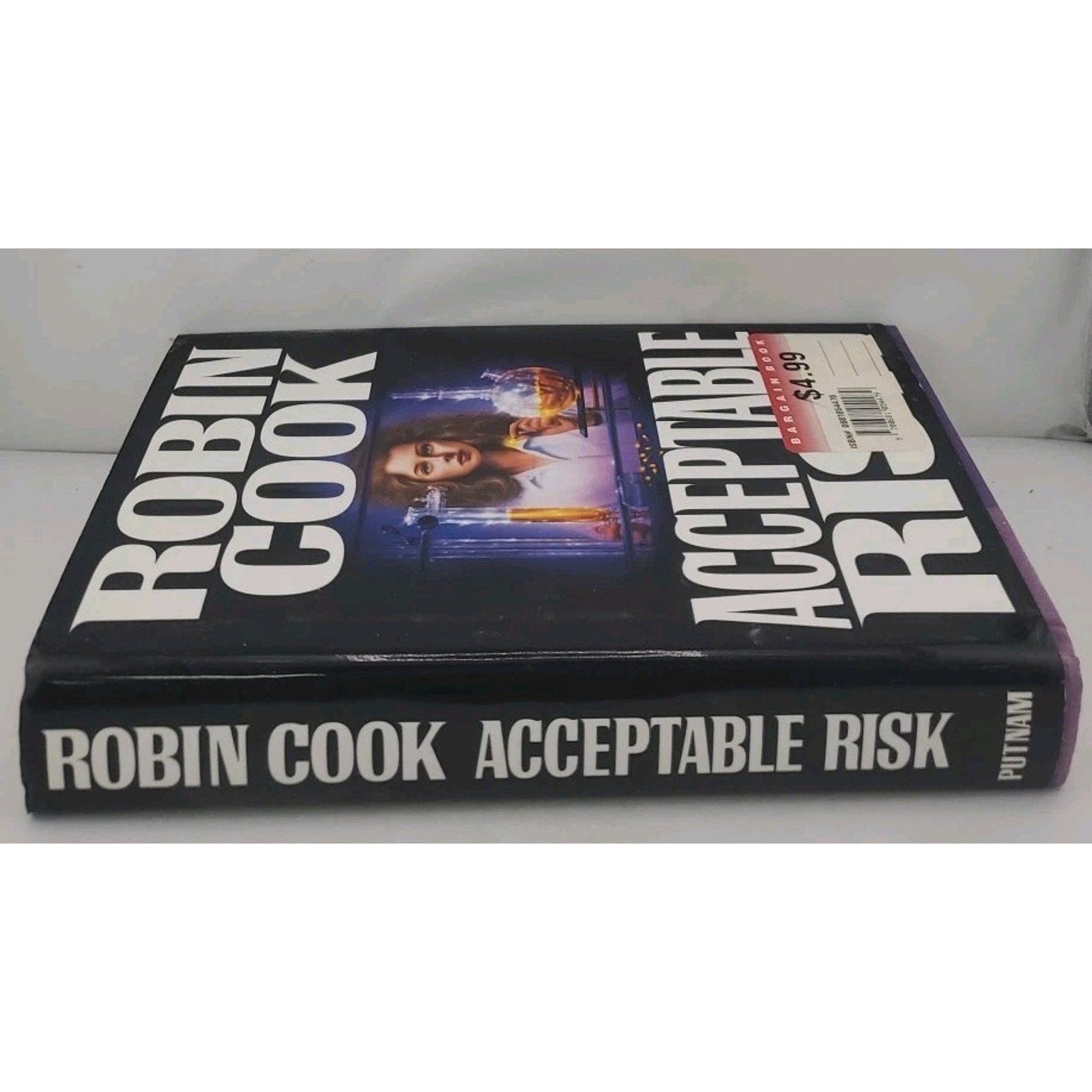Acceptable Risk by Robin Cook (1995, Hardcover)