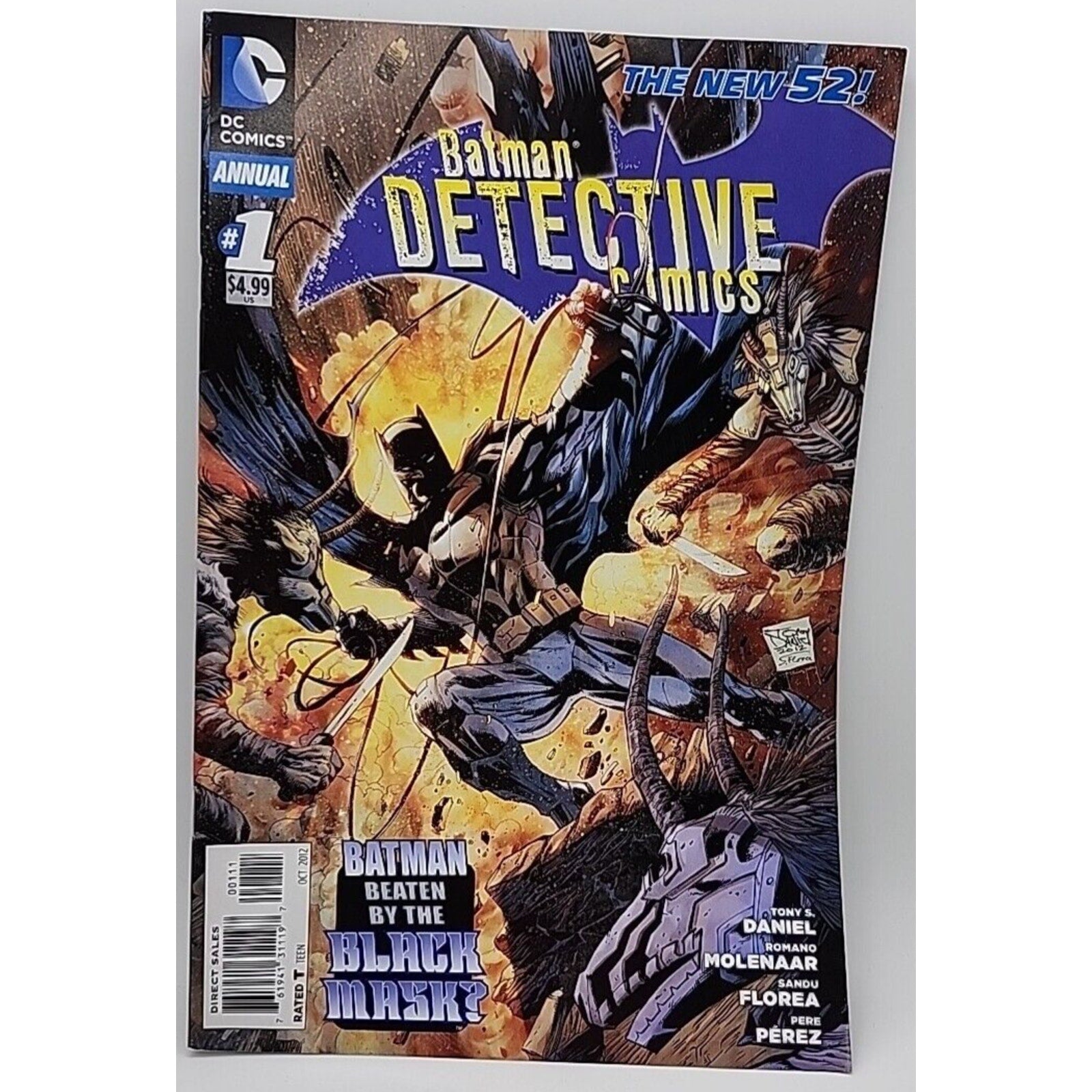 Batman Detective Comics Annual Vol. 2 #1 The New 52! DC Comics 2012