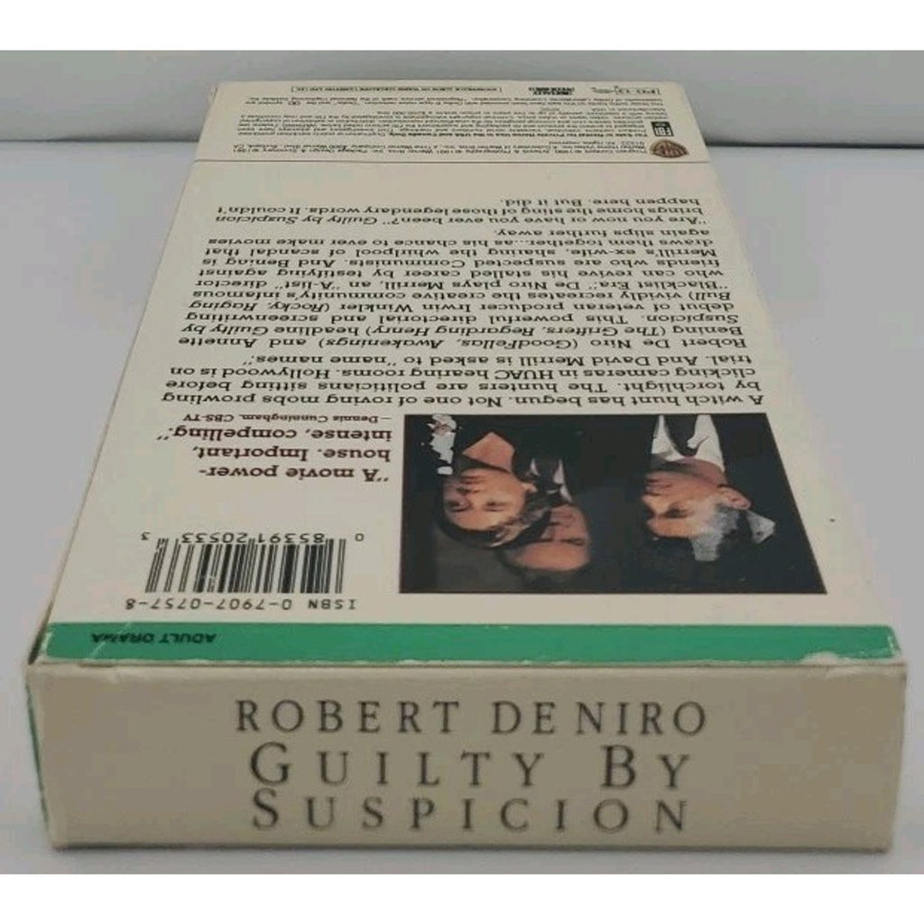 Guilty by Suspicion (VHS, 1991)