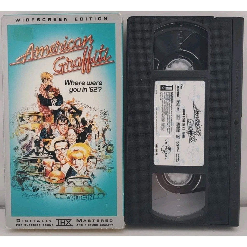 American Graffiti (VHS, 2000, 25th Anniversary Edition - Widescreen)