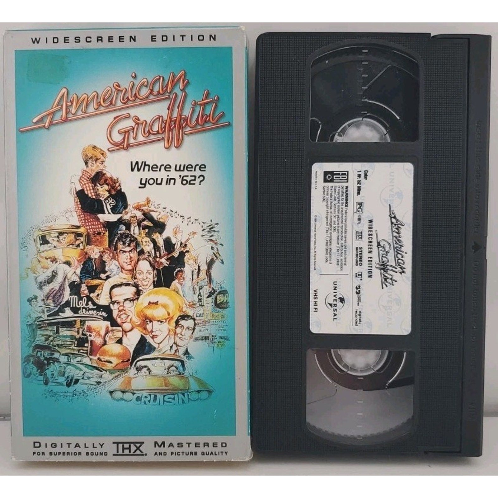 American Graffiti (VHS, 2000, 25th Anniversary Edition - Widescreen)