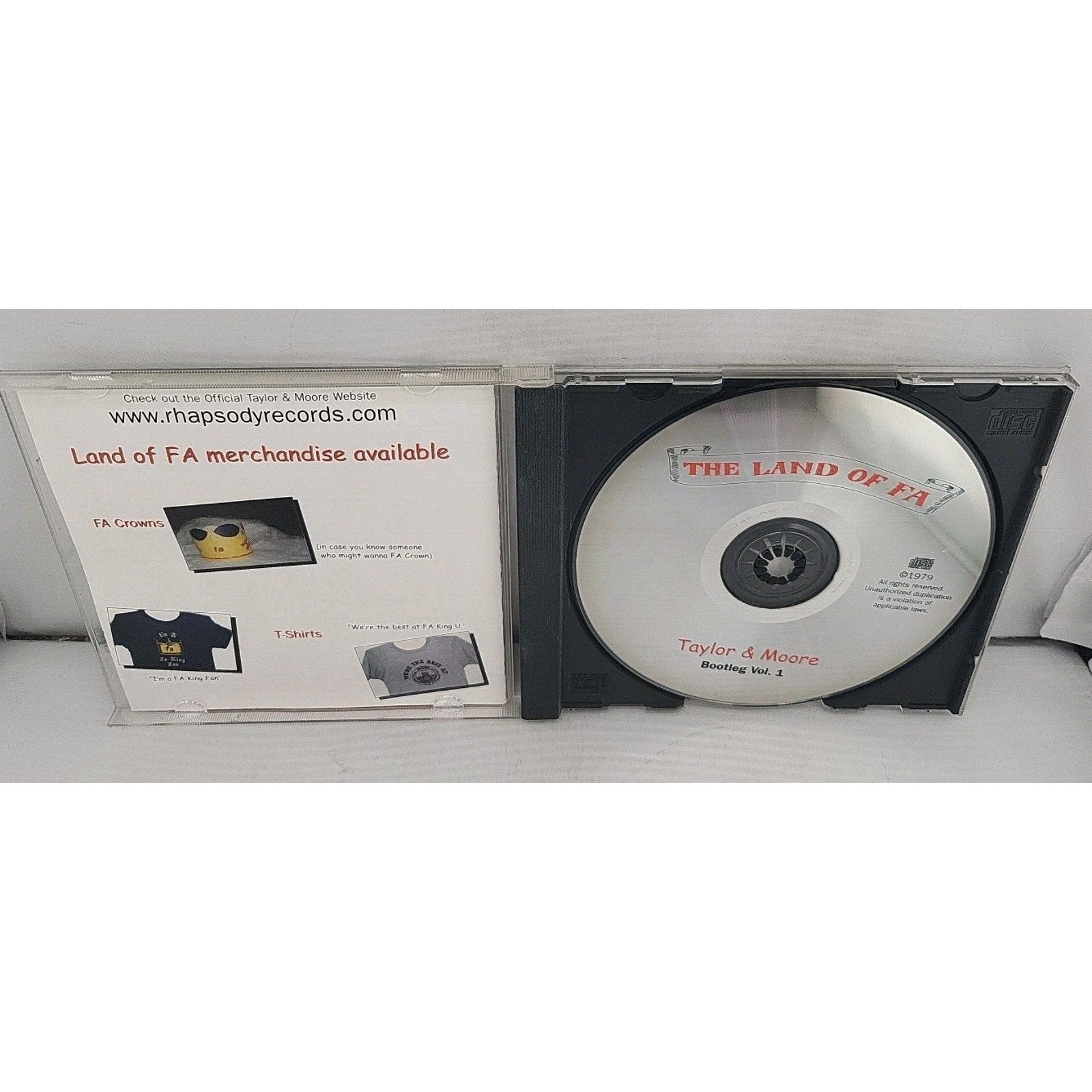 Taylor & Moore - The Land Of Fa - Bootleg Vol. 1 - CD