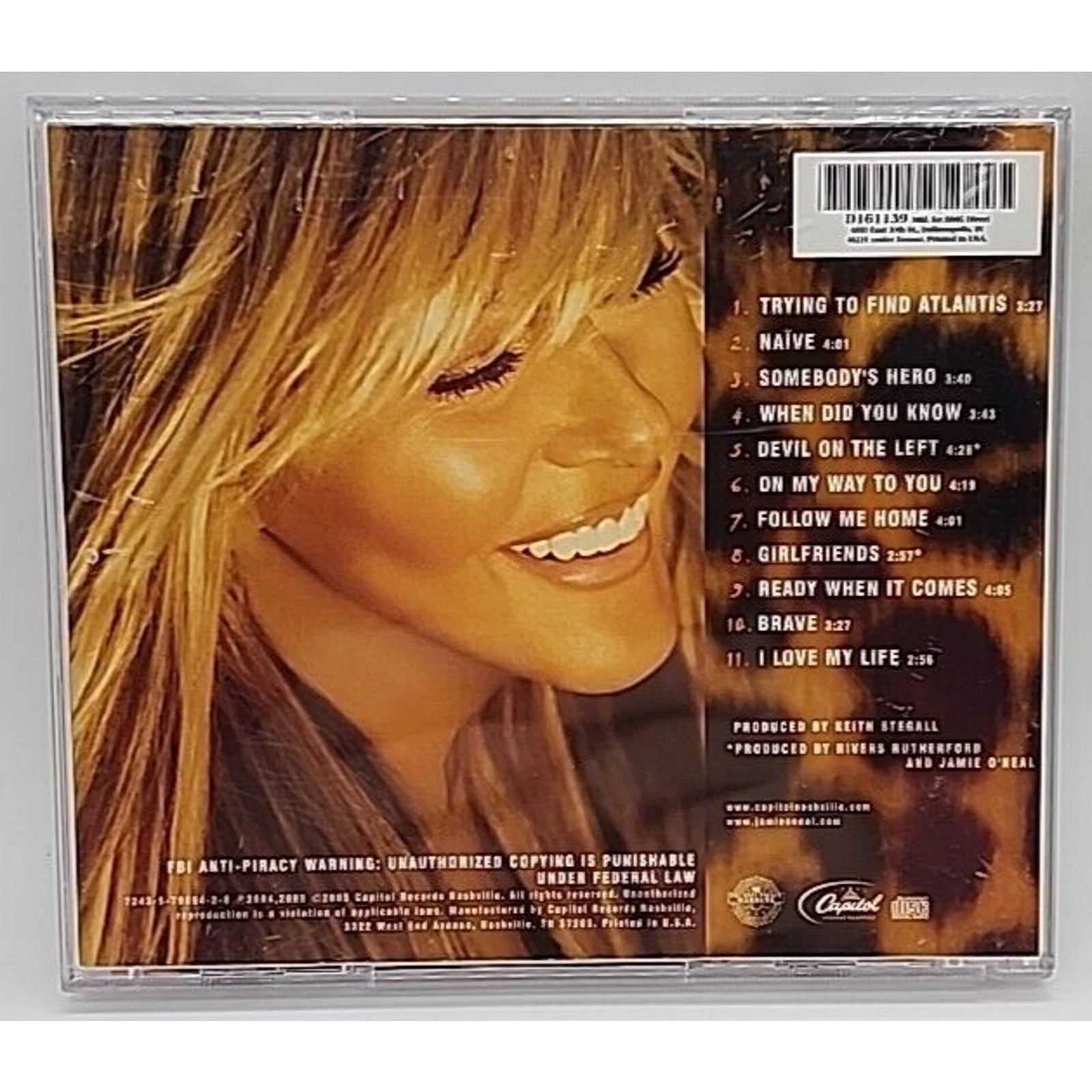Brave by Jamie O'Neal (Country) (CD, Mar-2005, EMI Music Distribution)