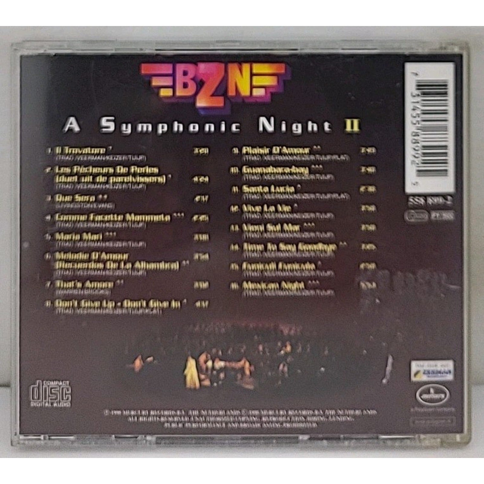 BZN - A Symphonic Night II - CD
