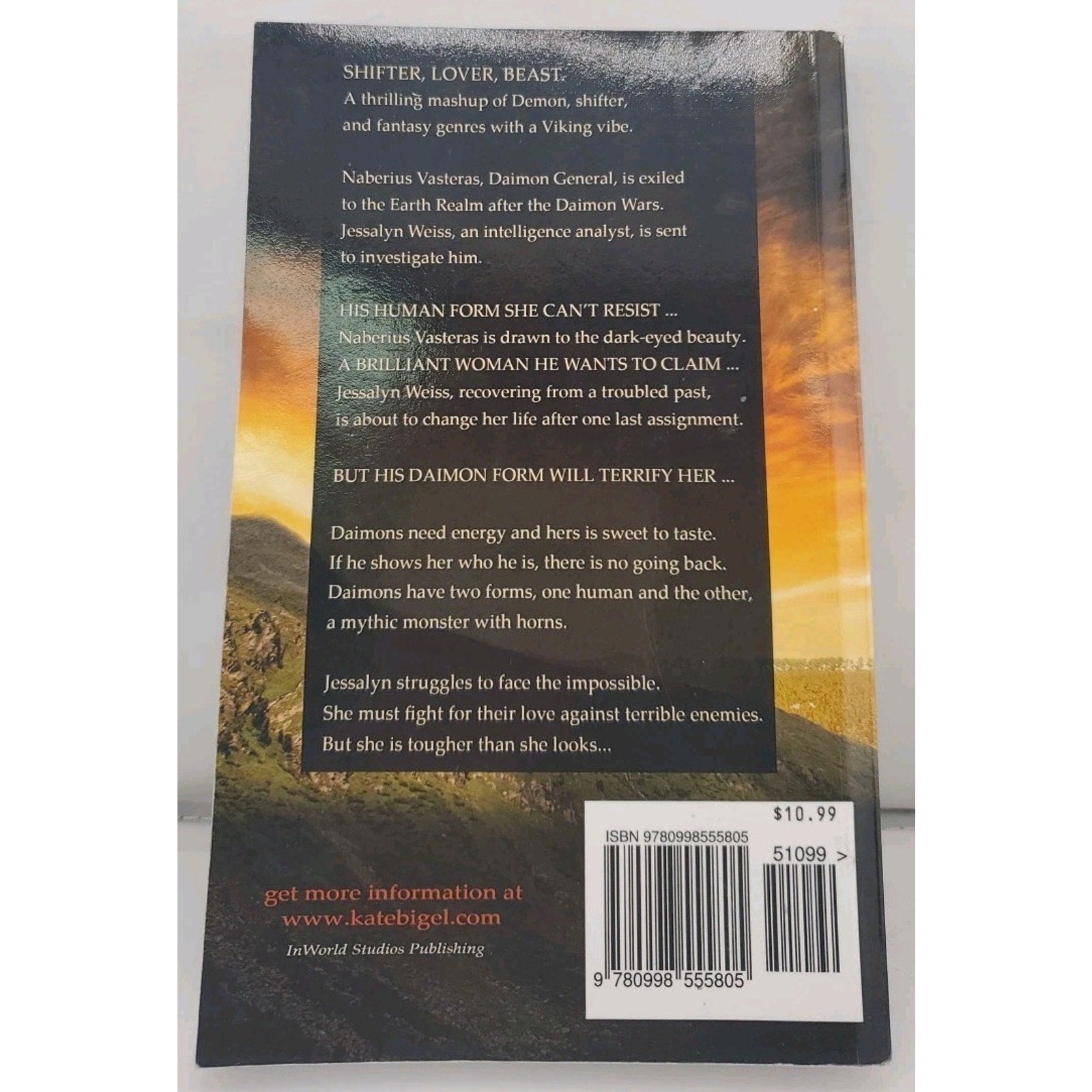 Naberius : Her Daimon Soldier by Kate Bigel (2017, Trade Paperback)