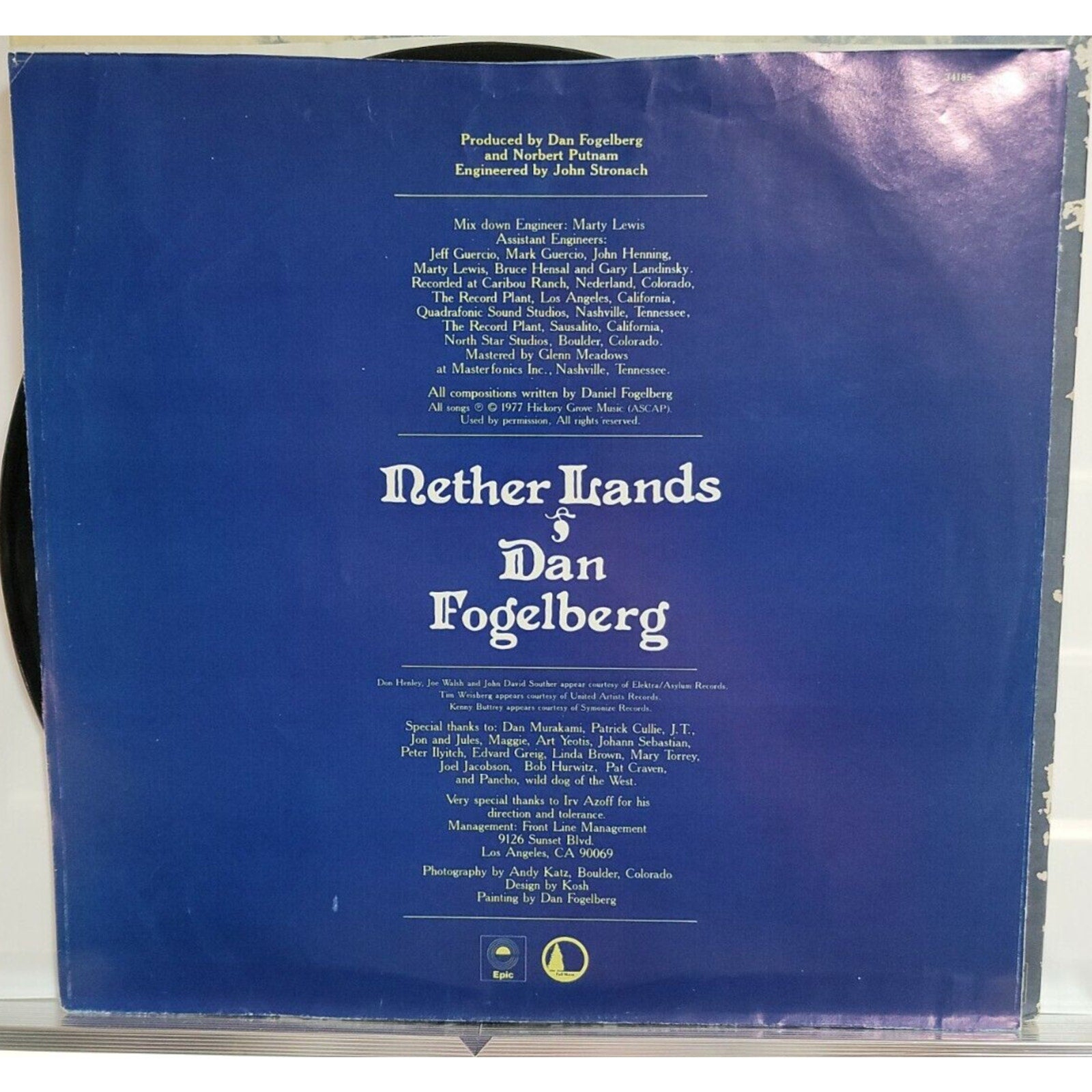 Nether Lands by Dan Fogelberg (Record,…