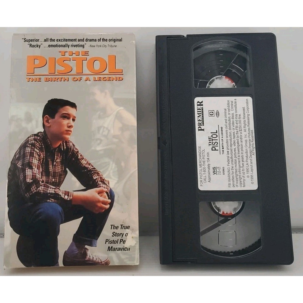 The Pistol: The Birth of a Legend (VHS, 1991)