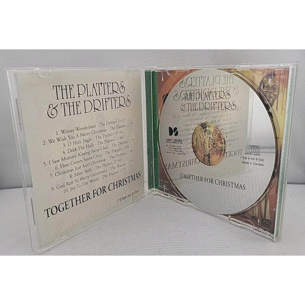 The Platters & The Drifters Together For Christmas (CD, 1998, Holiday Music)