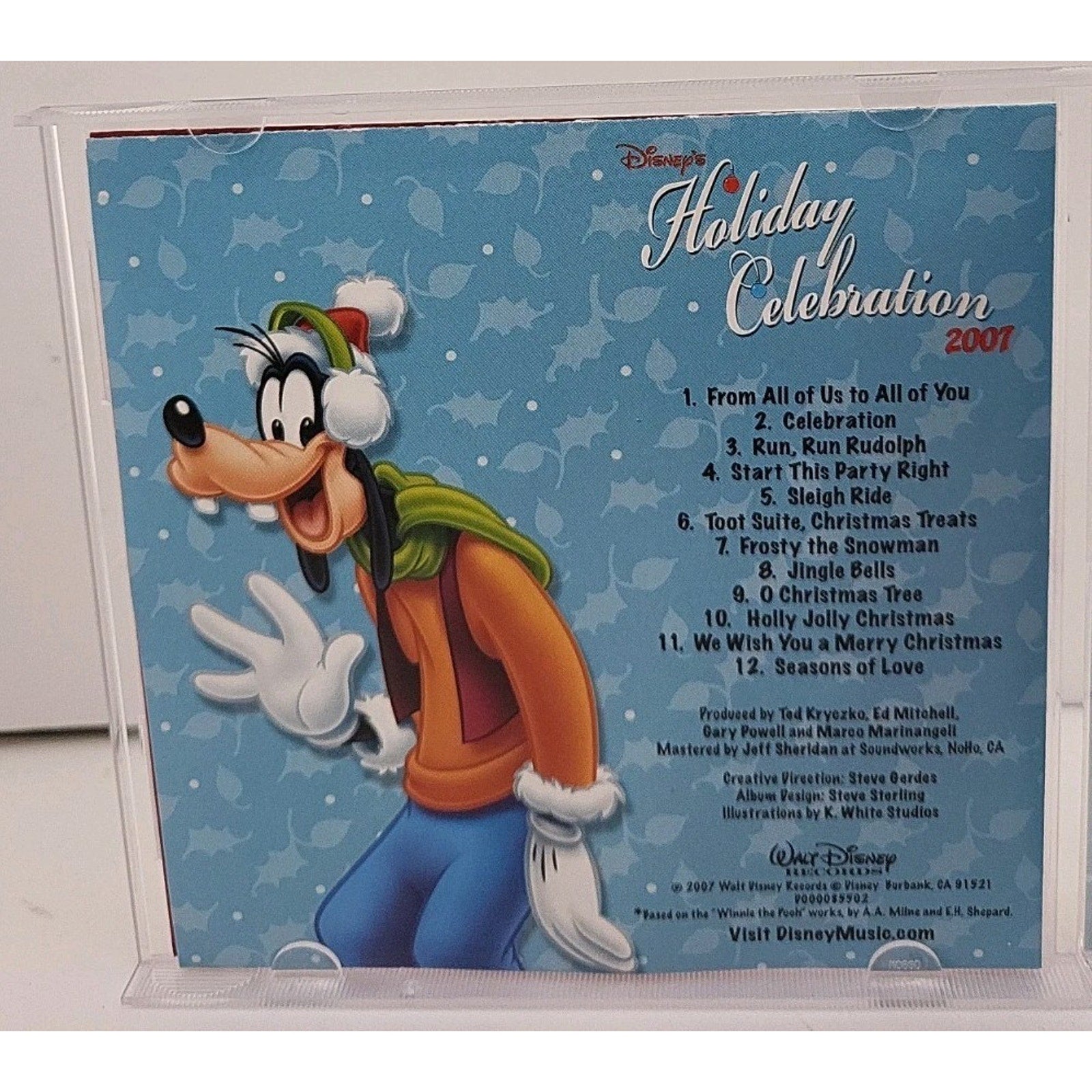 Disney's Holiday Celebration - 2007 Holiday CD