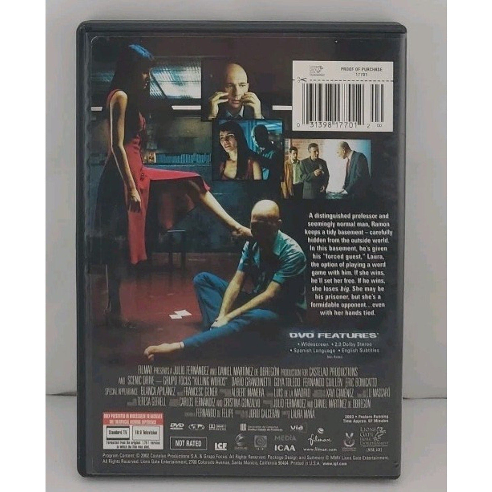Killing Words (DVD, 2005)