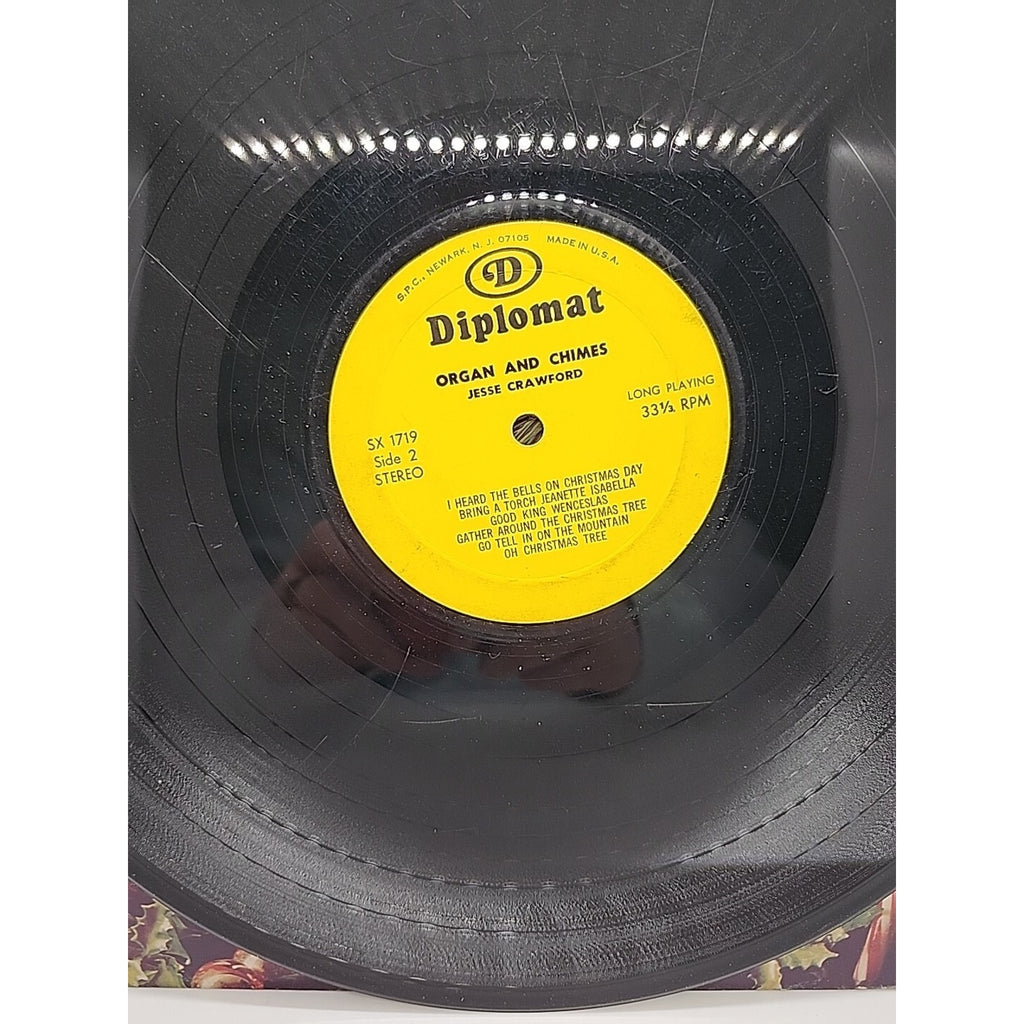 Jesse Crawford - Christmas Organ And Chimes Diplomat SX-1719 (Record)