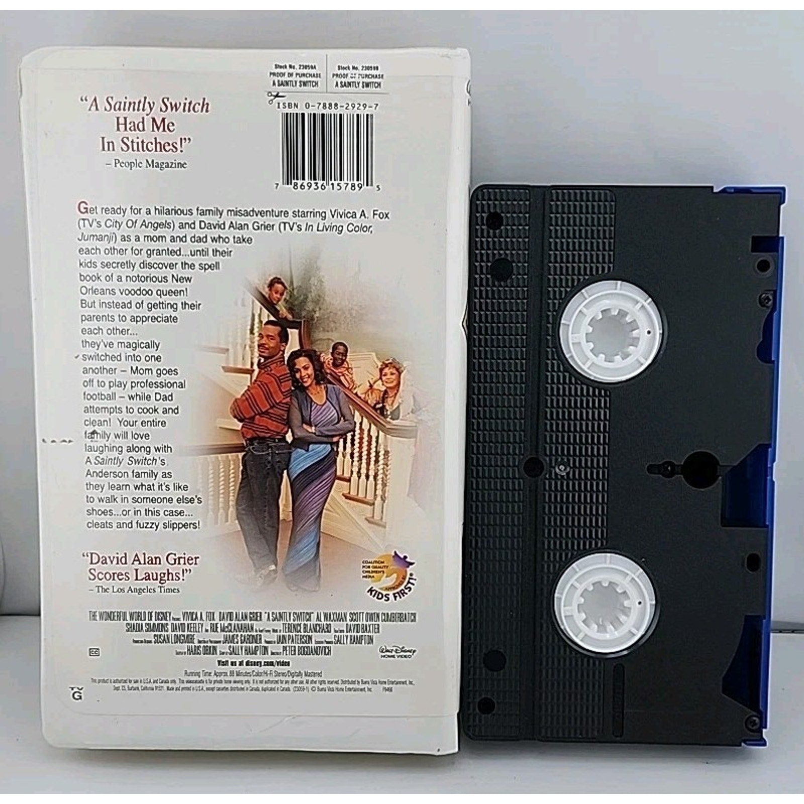 A Saintly Switch (VHS, 2001, Clam Shell Case)