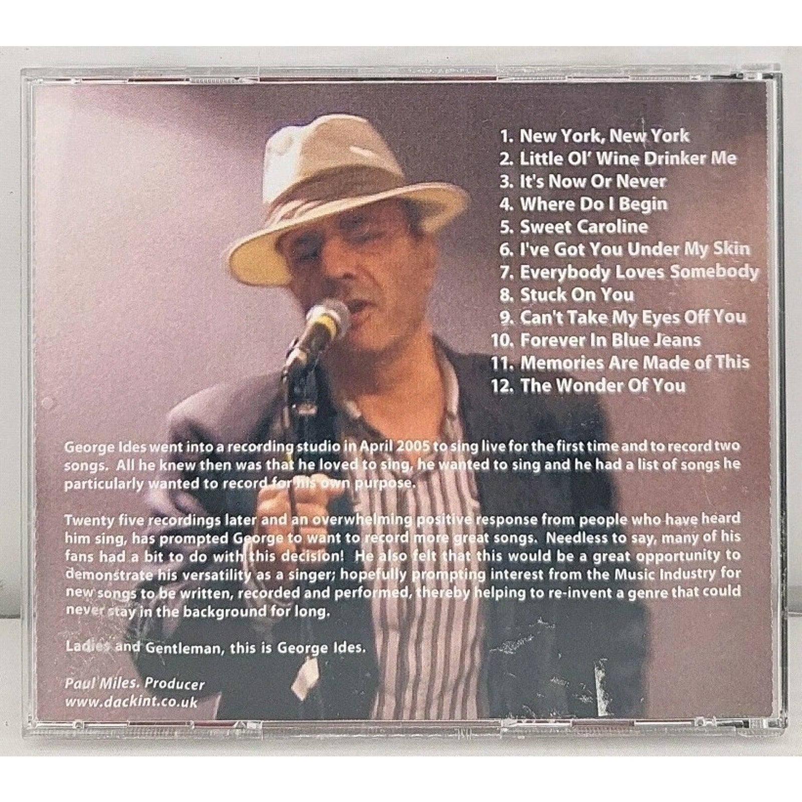 George Ides Ol' Brown Eyes Is Here Vol. 1 CD