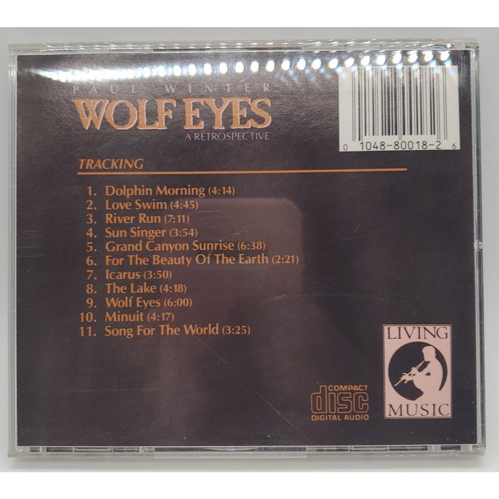 Wolf Eyes by Paul Winter (CD, 1989)