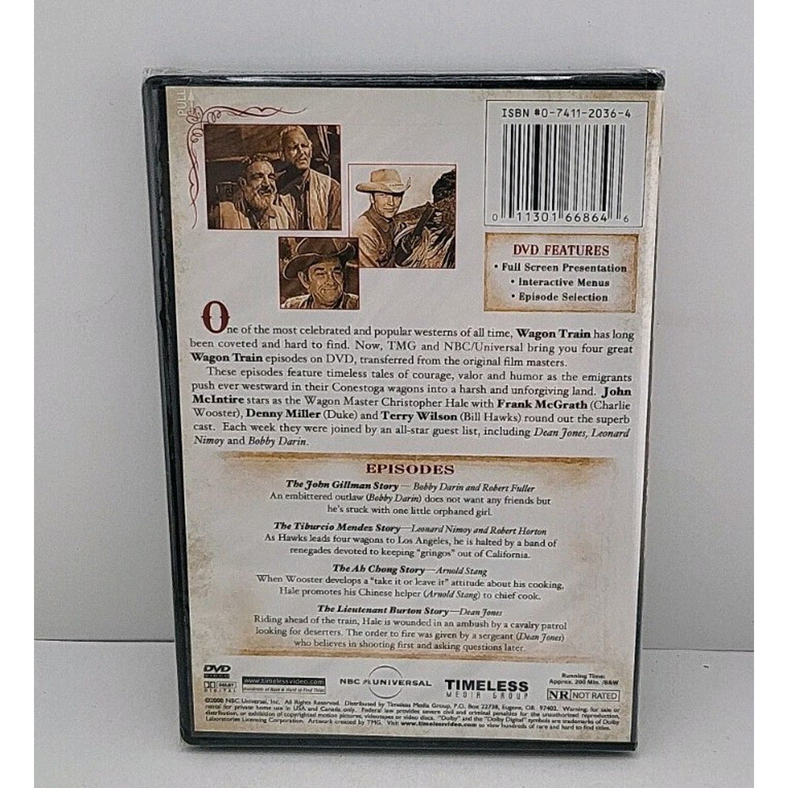 Wagon Train Going West (DVD) *Brand New*