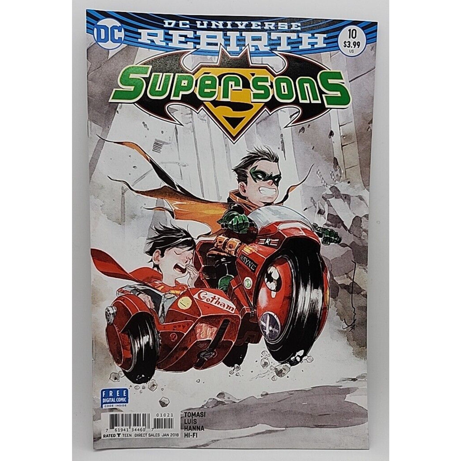 DC Universe Rebirth Super Sons 10 DC Comics