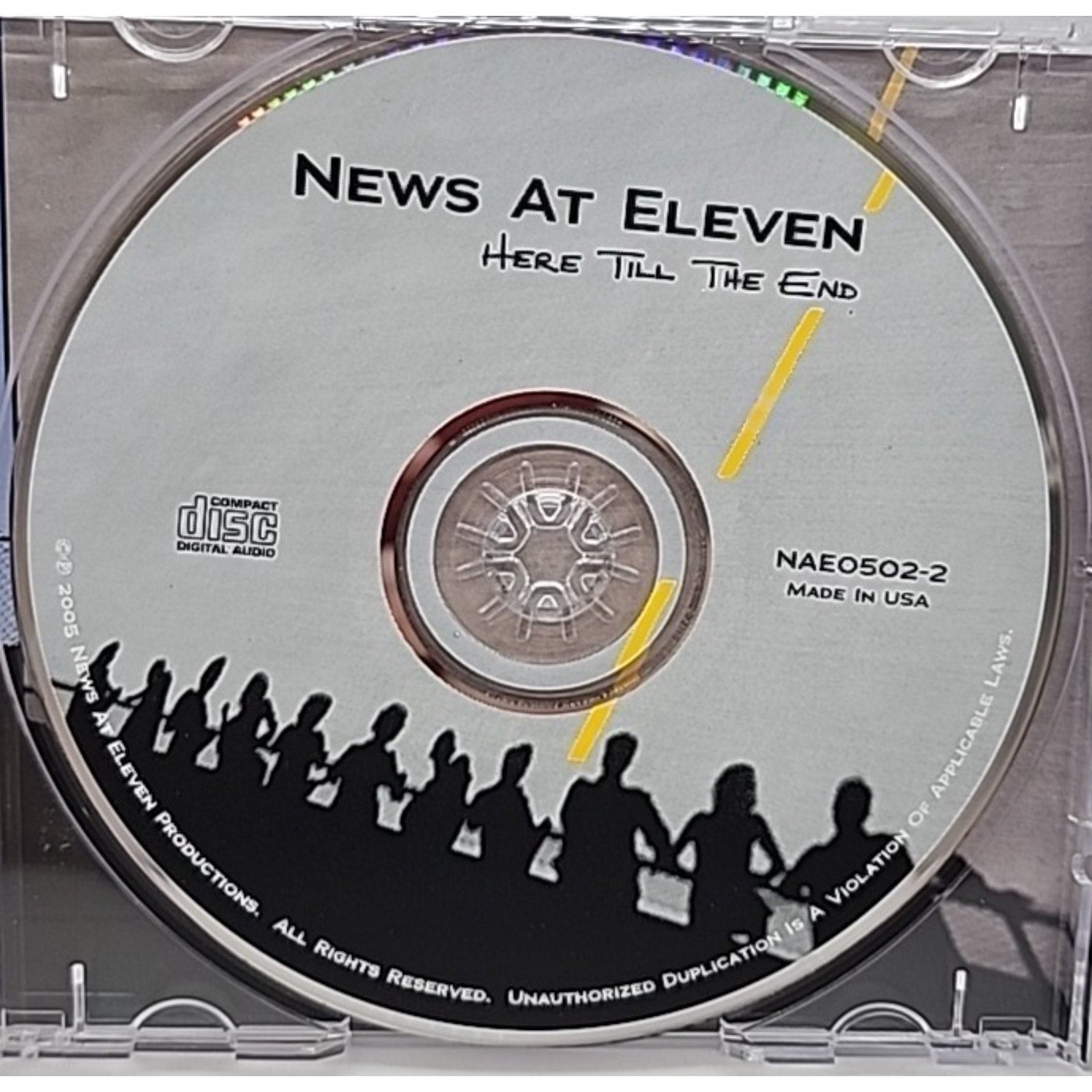 Here Till the End by News at Eleven (CD, 2005)