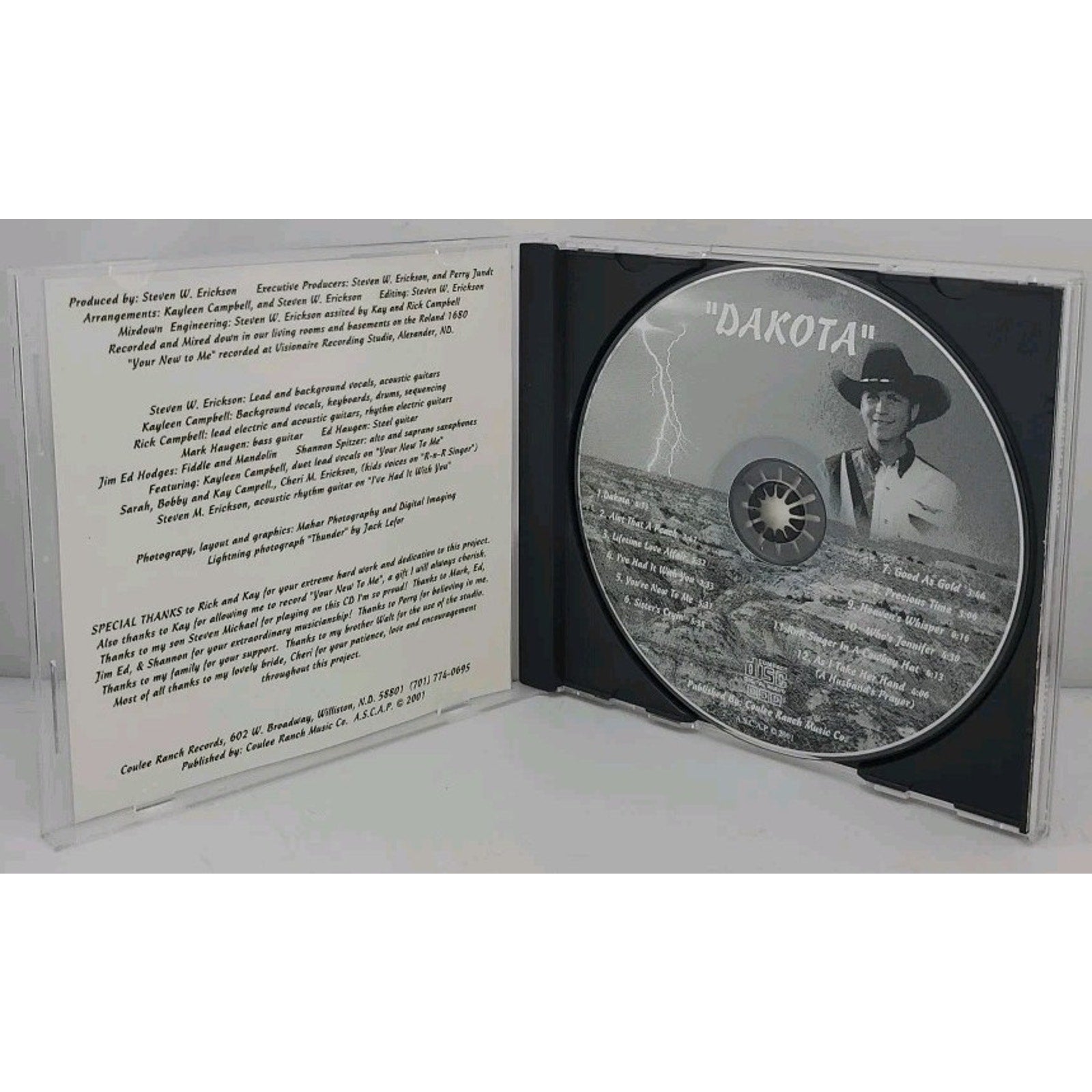Dakota CD - Steve Erickson