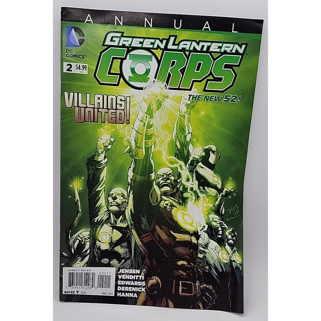 Green Lantern Corps (2011 series) Annual #2 DC Comics