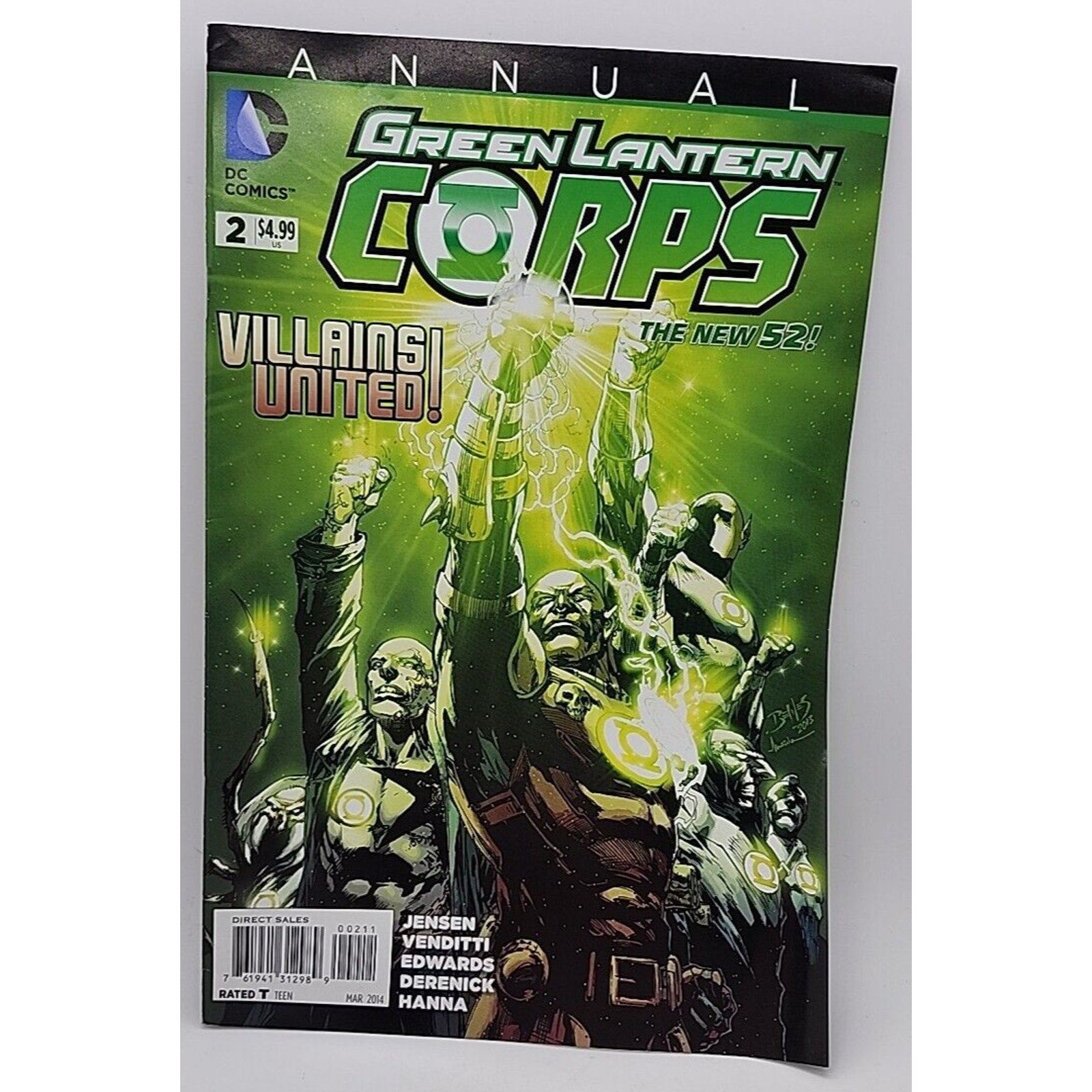 Green Lantern Corps (2011 series) Annual #2 DC Comics