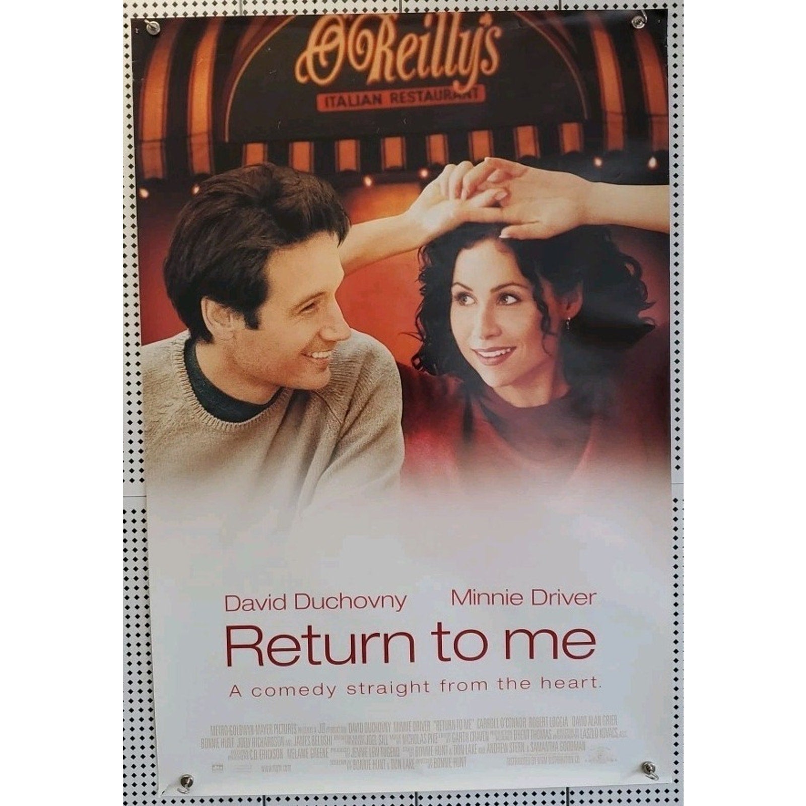 Return To Me Movie Poster 1999 27x40