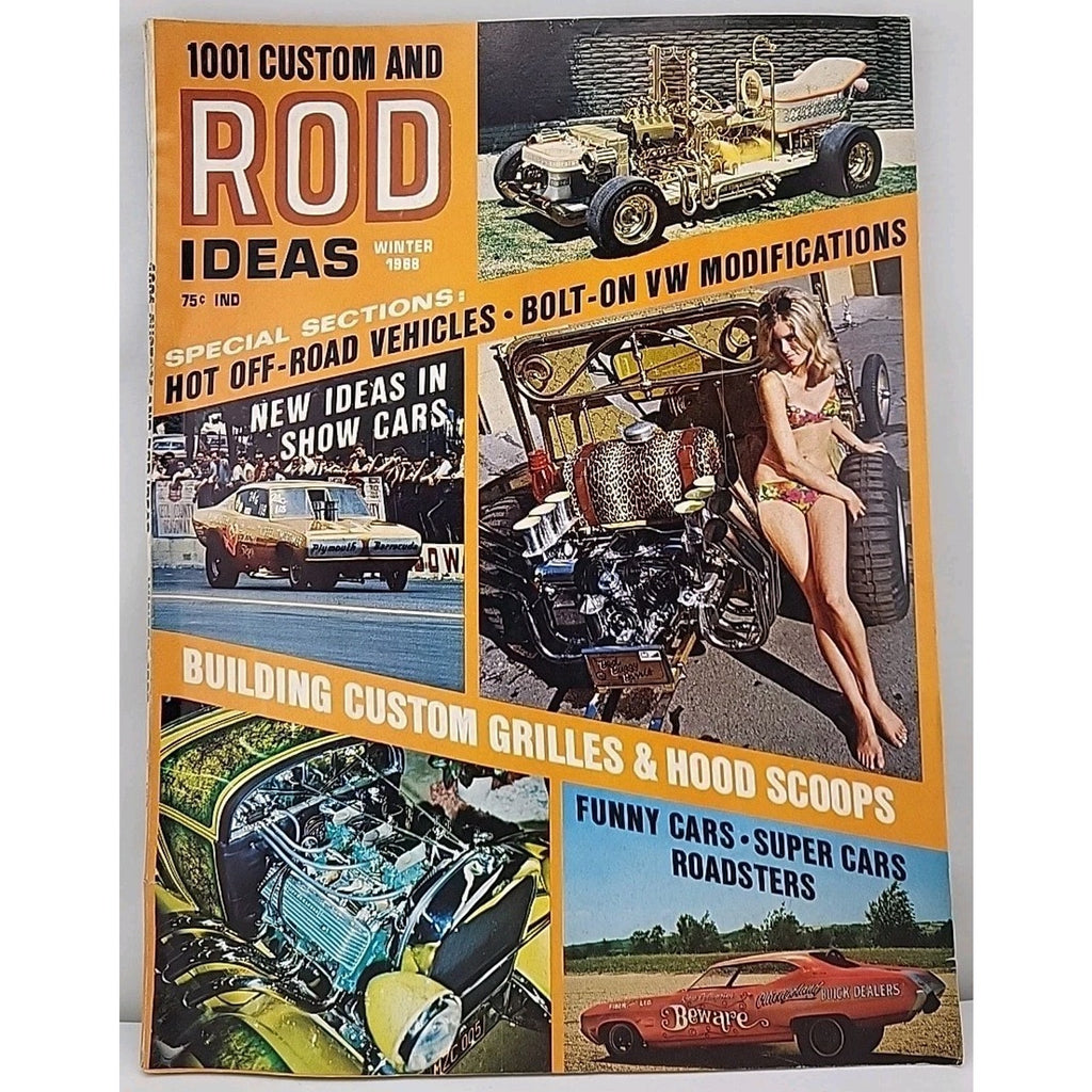 1001 Custom And Rod Ideas Magazine - Winter 1968