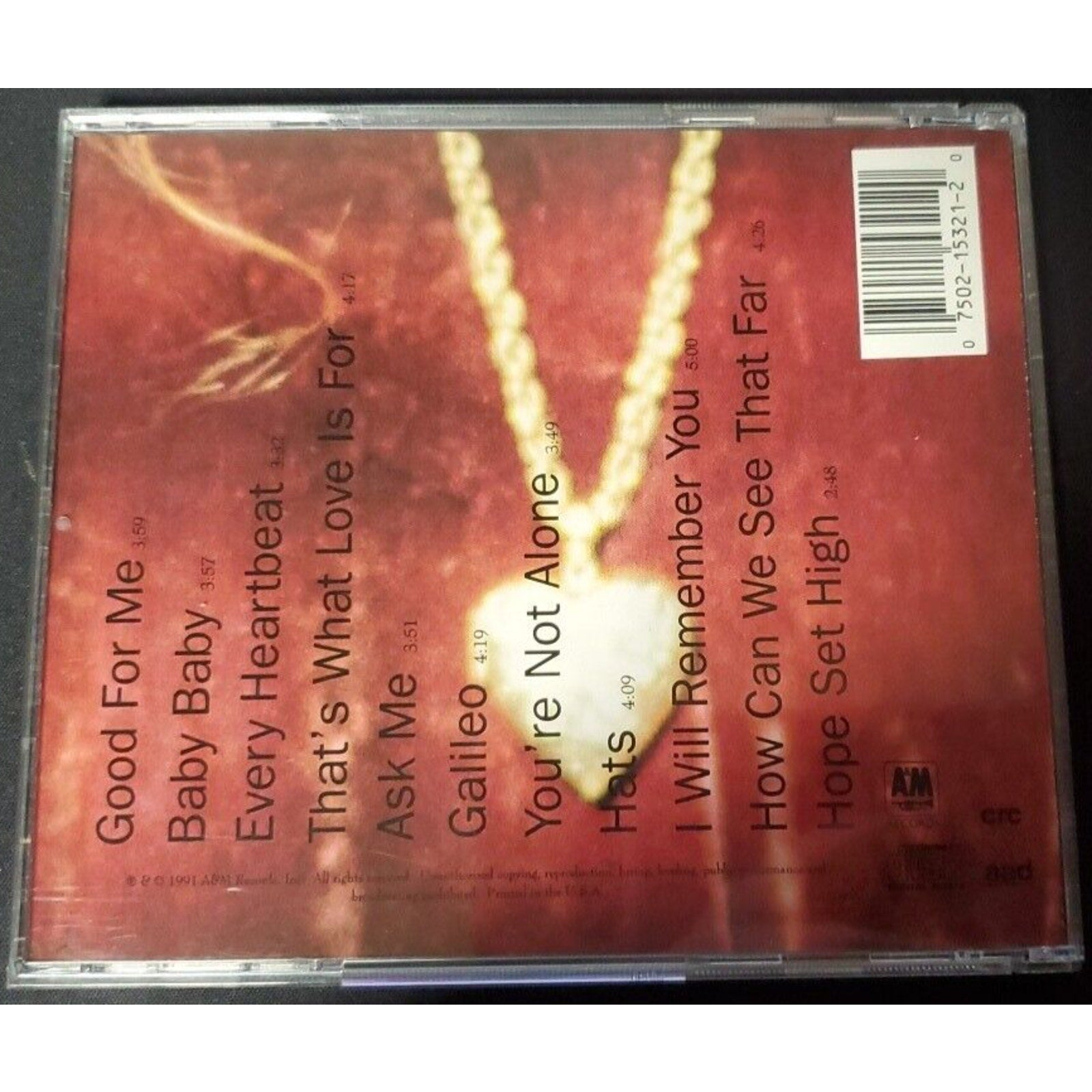 Grant, Amy : Heart in Motion: Amy Grant (CD)