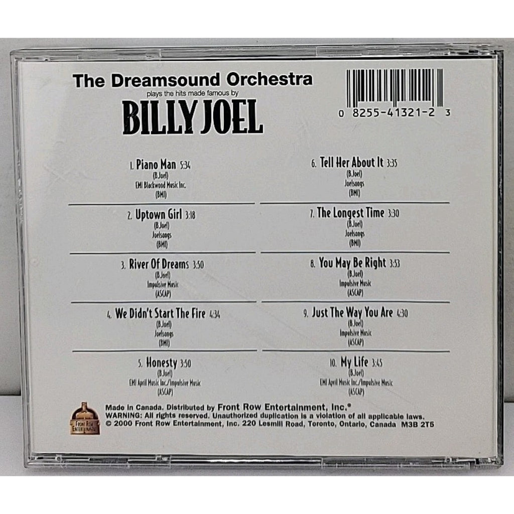 The Dreamsound Orchestra Tribute to Billy Joel CD