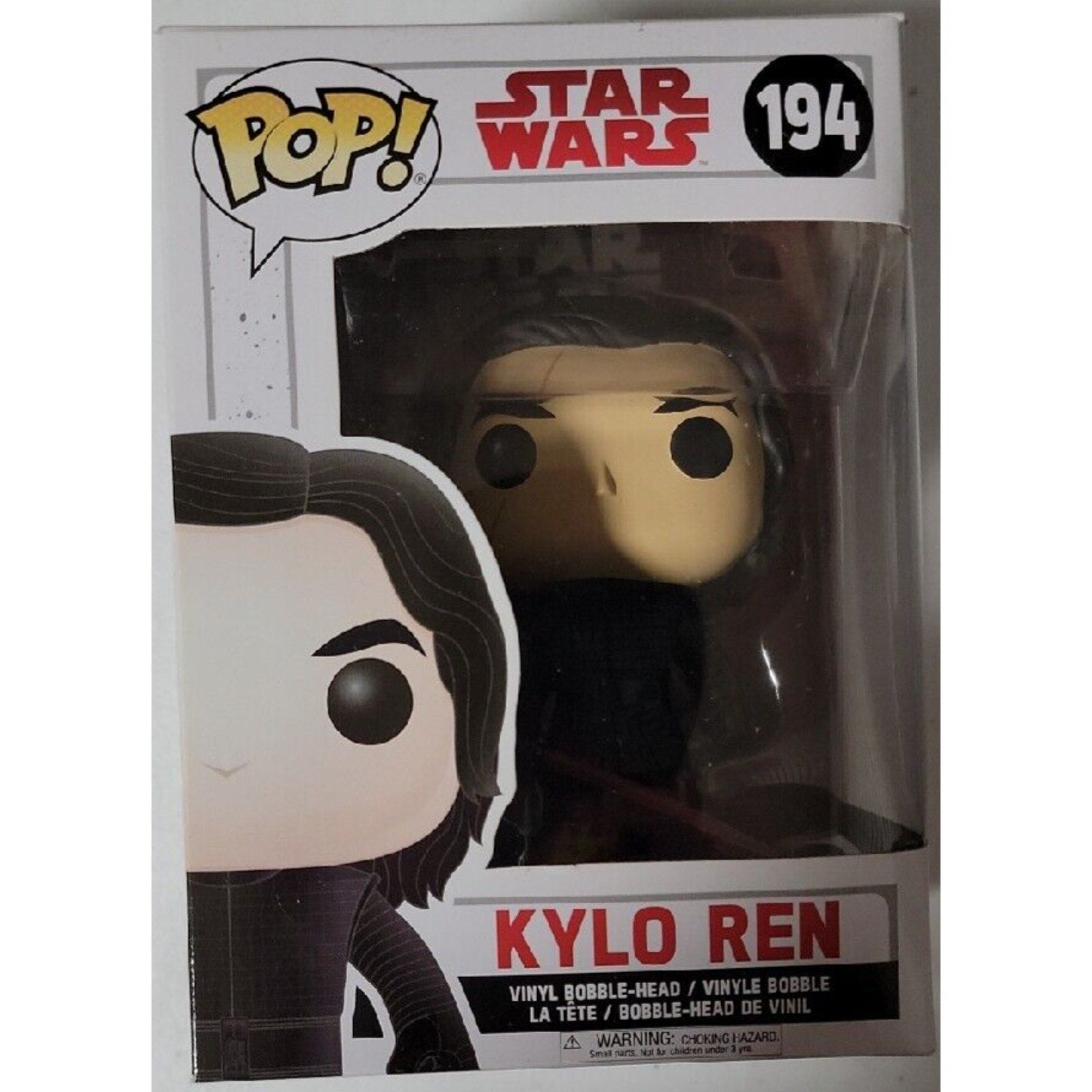 Star Wars Kylo Ren Unmasked Pop! Vinyl Figure #194 Funko