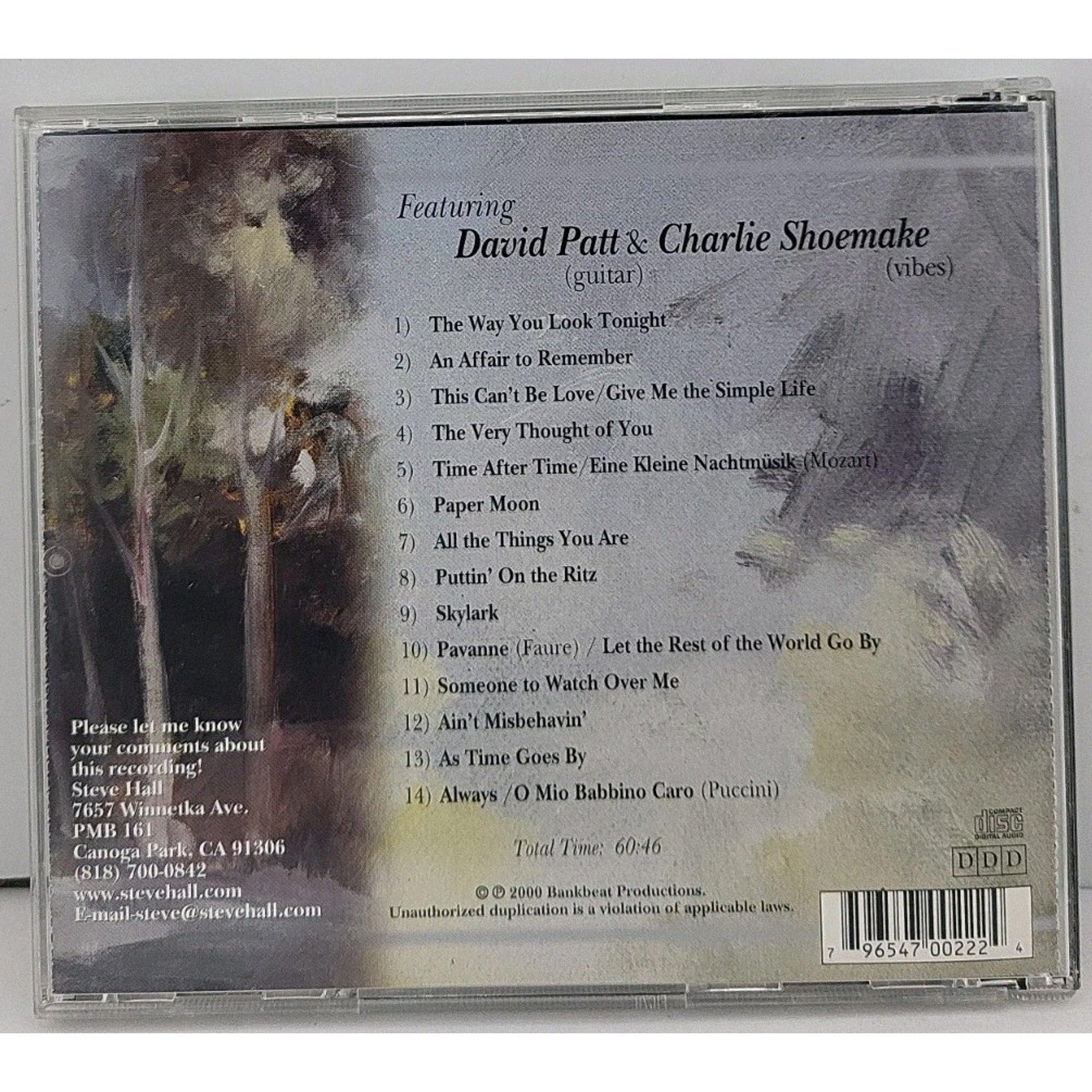 Always: Music for Ever by Steve Hall (CD, 2000)
