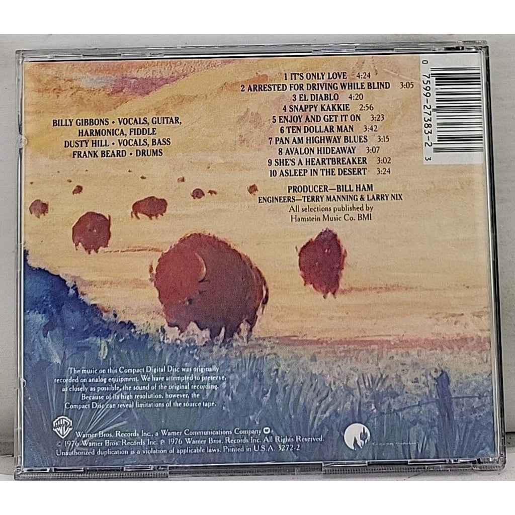 Tejas by ZZ Top (CD, 1990)