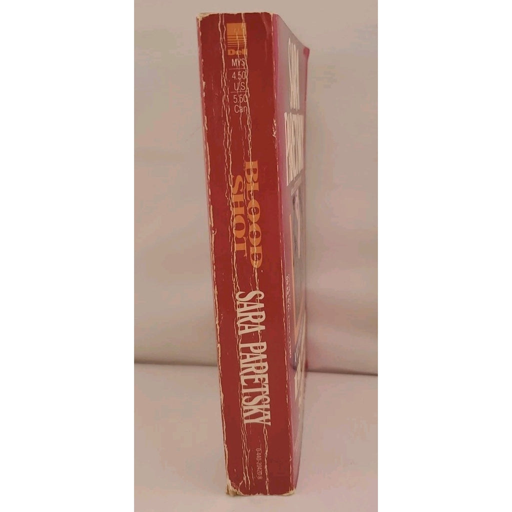 Blood Shot : A V. I. Warshawski Novel by Sara Paretsky (1989, Mass Market)