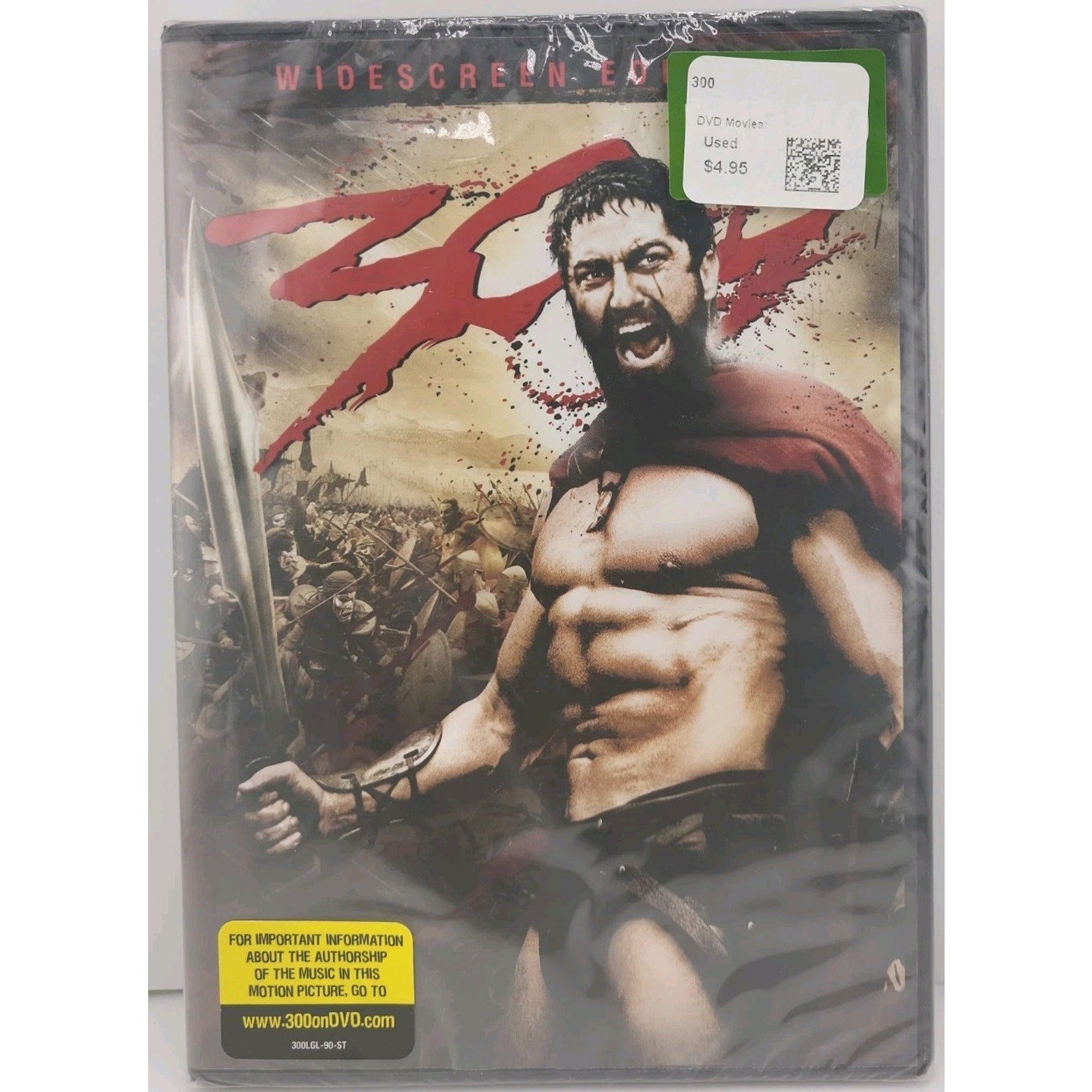 300 DVD Widescreen *Brand New*