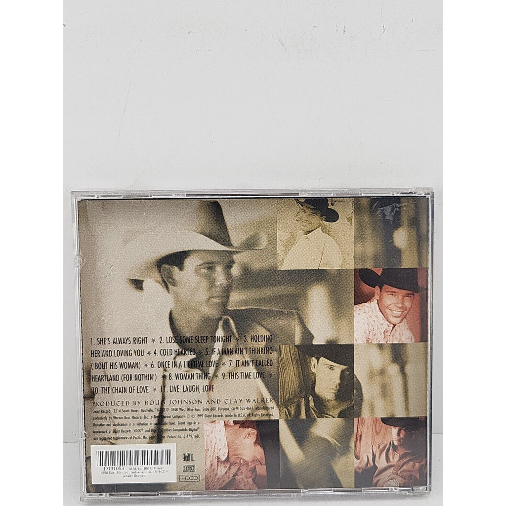 Live Laugh Love by Walker, Clay (CD, 1999)
