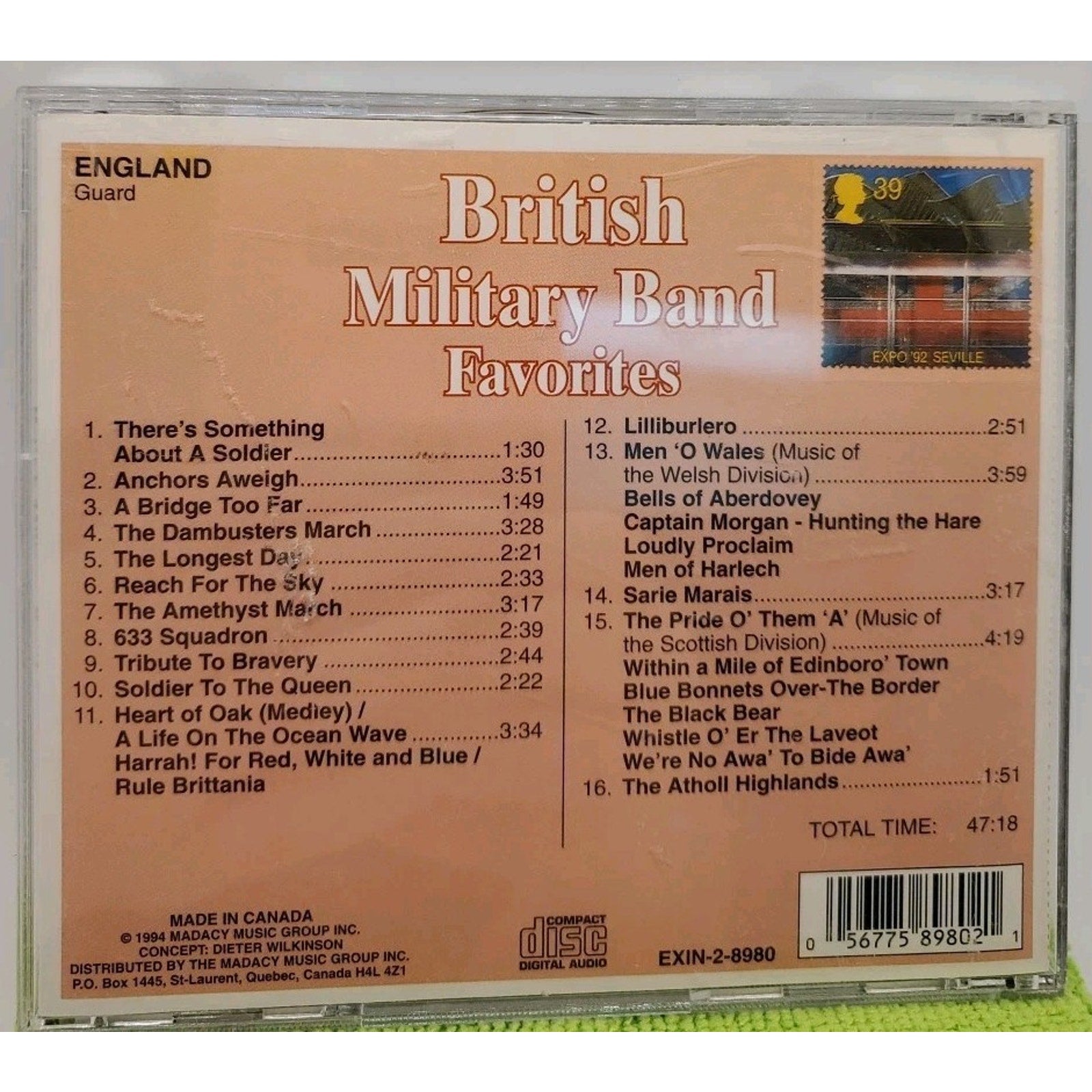 British Military Band Favorites CD