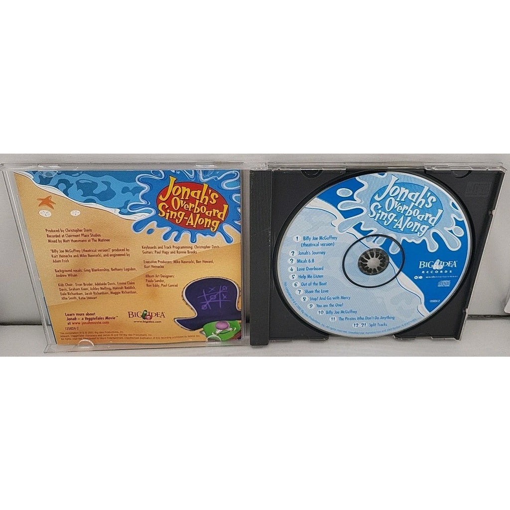 VeggieTales: Jonah's Overboard Sing-Along by VeggieTales (CD, Word Distribution)