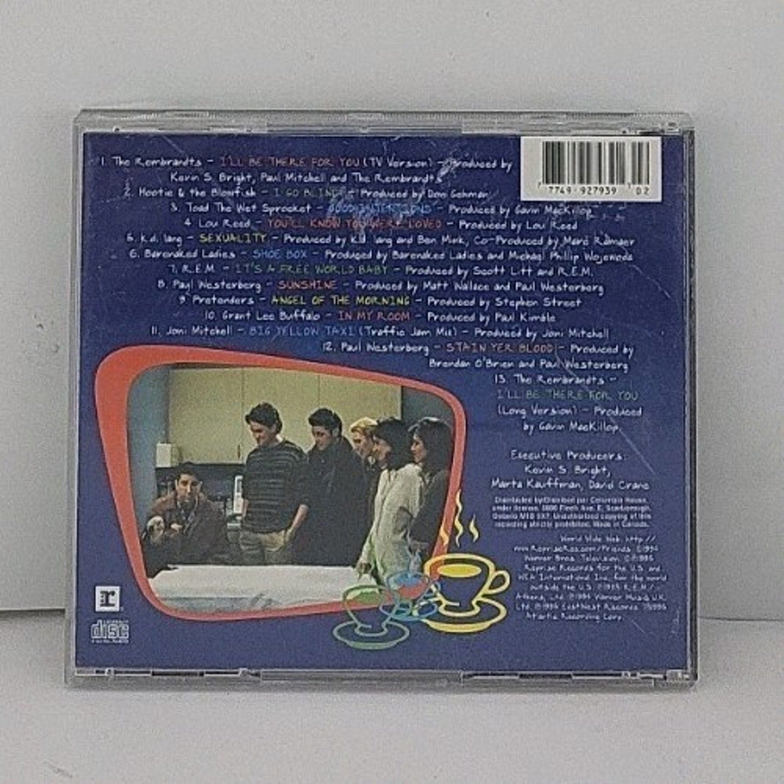 Friends Tv Show Original Soundtrack Music CD Album