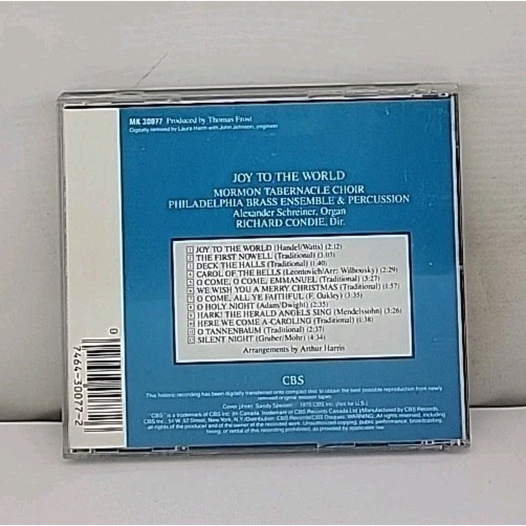 Joy To The World by Mormon Tabernacle Choir (CD, 2009)