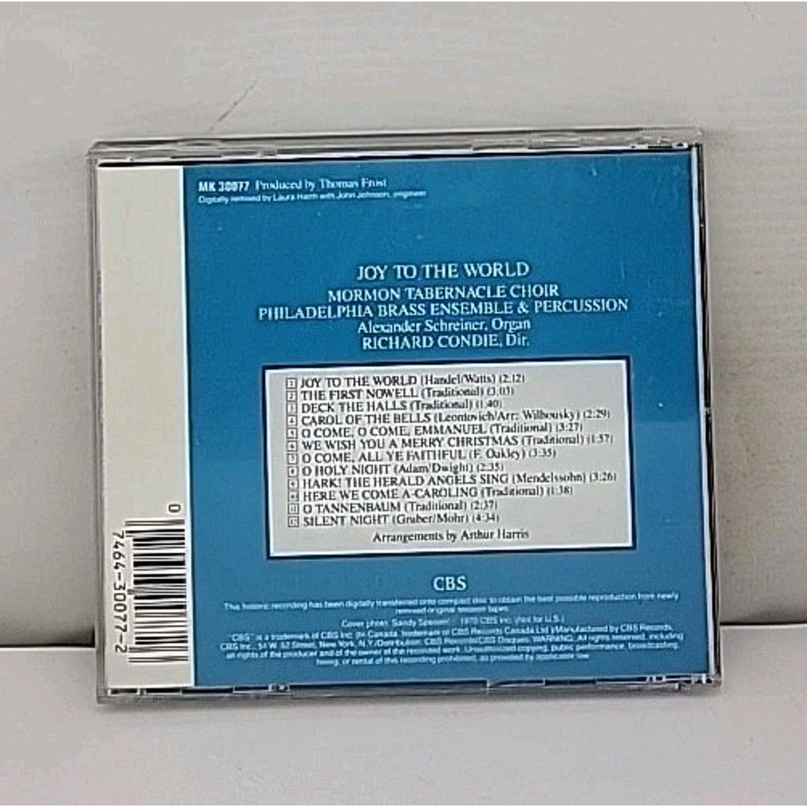 Joy To The World by Mormon Tabernacle Choir (CD, 2009)