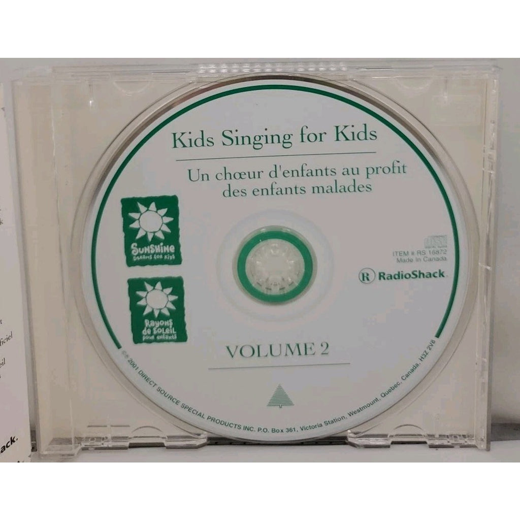 Kids Singing For Kids Radioshack Volume 2 (CD)