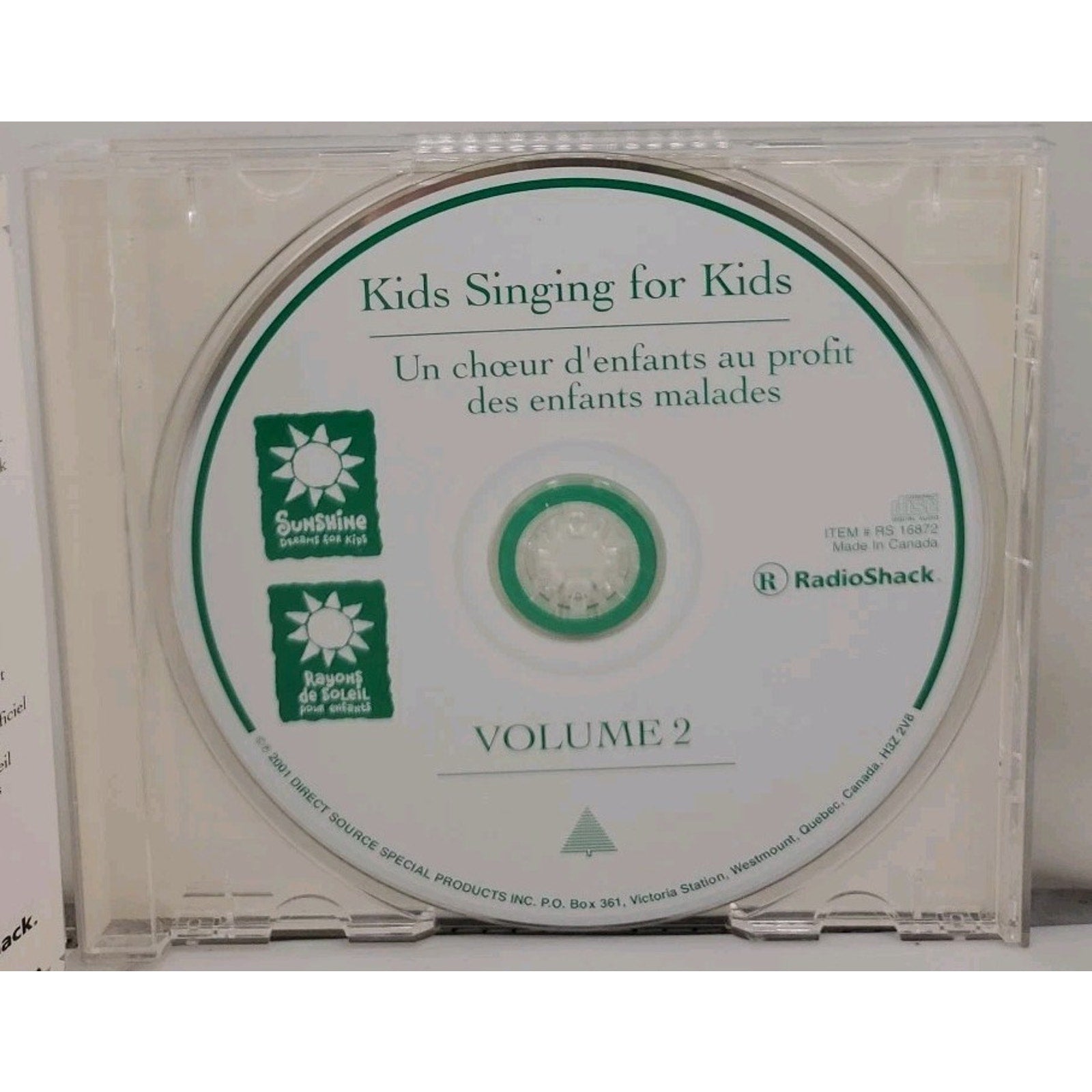 Kids Singing For Kids Radioshack Volume 2 (CD)