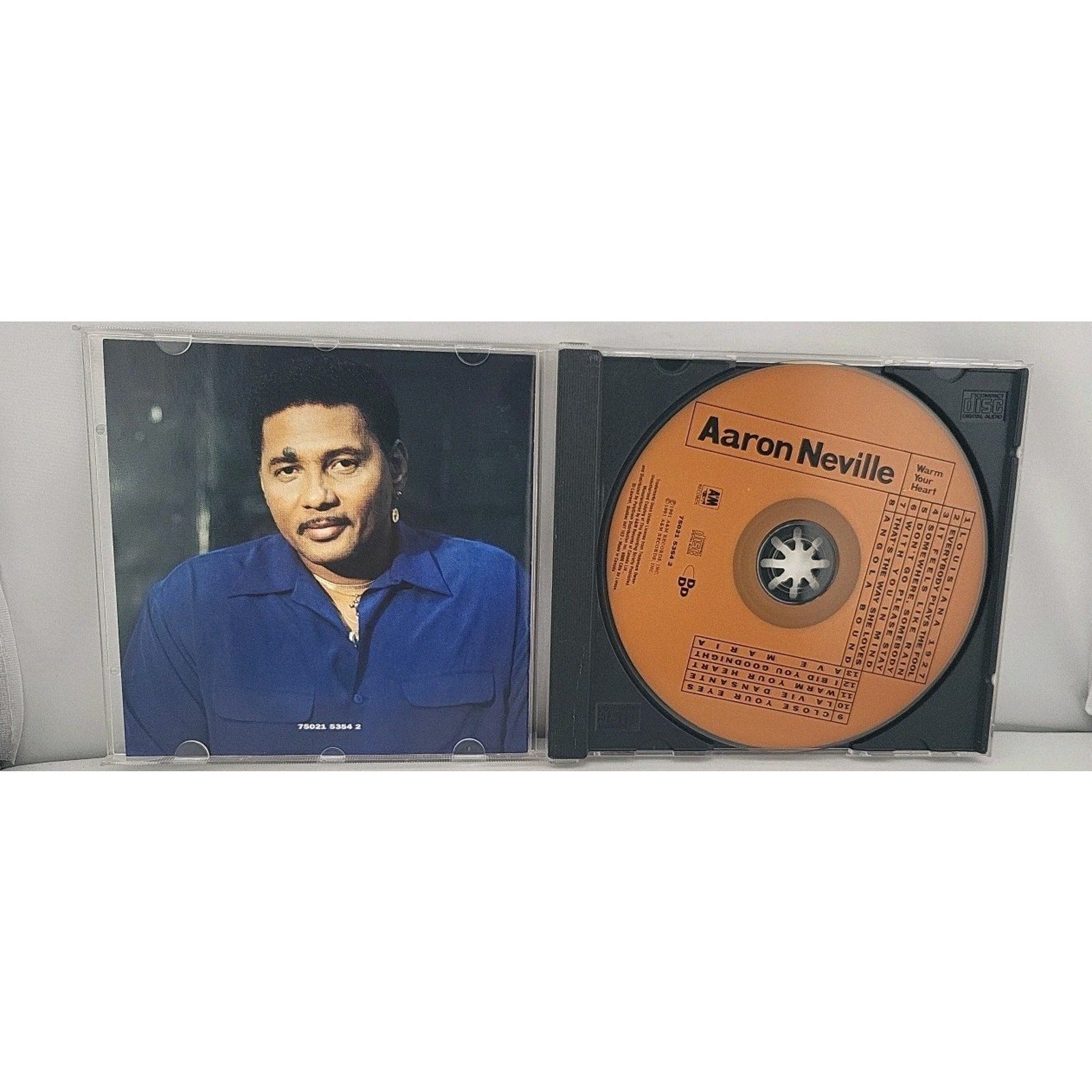 Warm Your Heart by Neville, Aaron (CD, 1991)