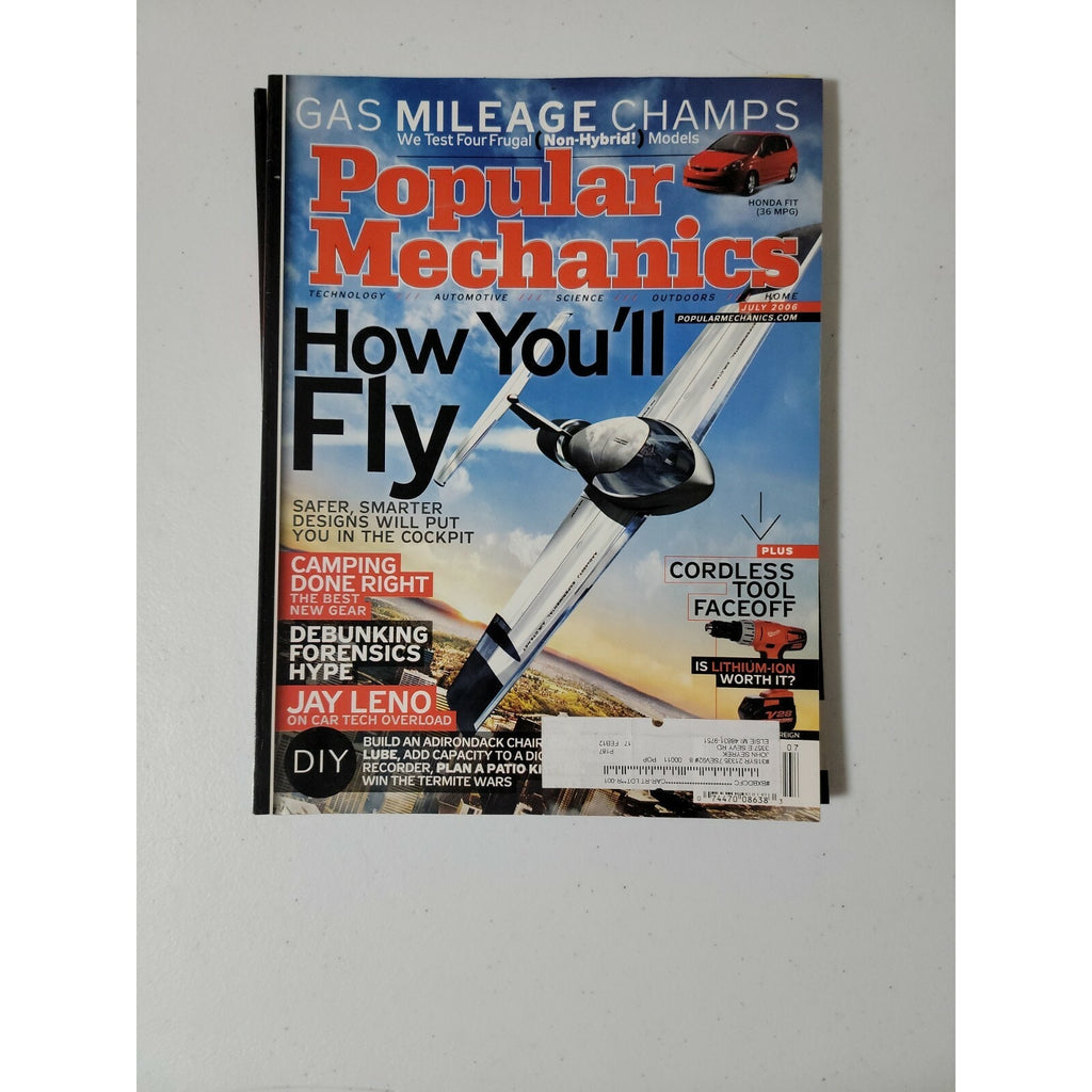 Popular Mechanics Magazine Lot 2006 (7/12)