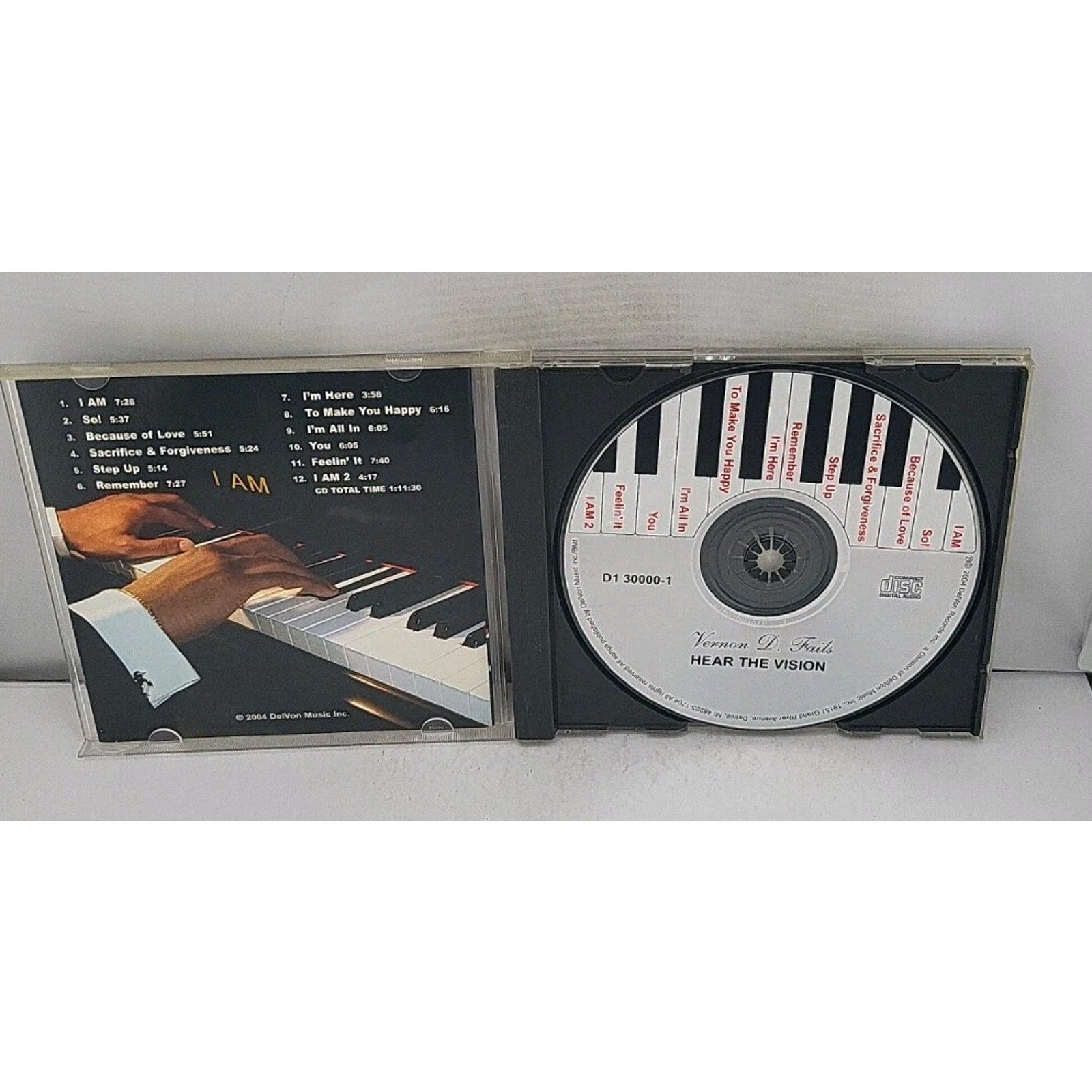 Hear the Vision by Vernon D. Fails (CD, 2004)
